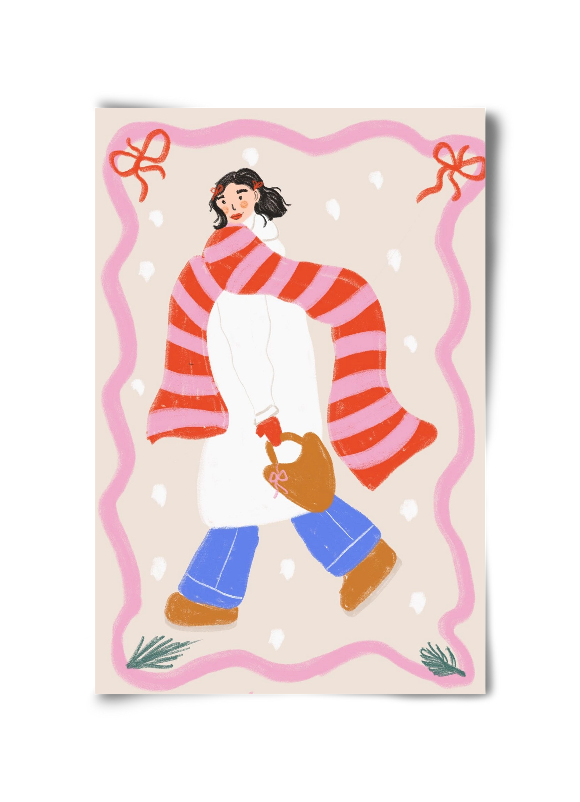 Keep warm , 30x45 cm, Keret nélkül