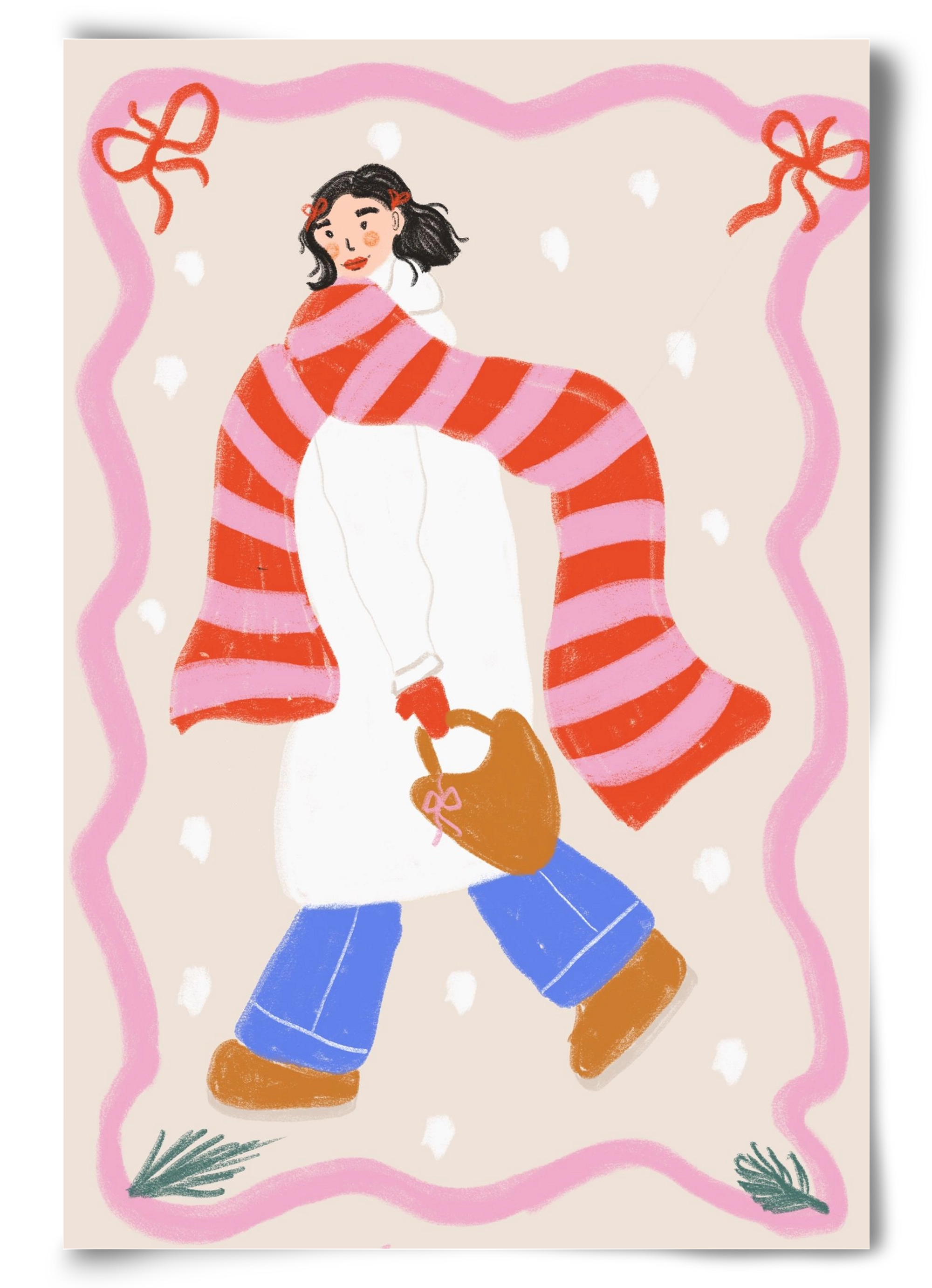 Keep warm , 60x90 cm, Keret nélkül