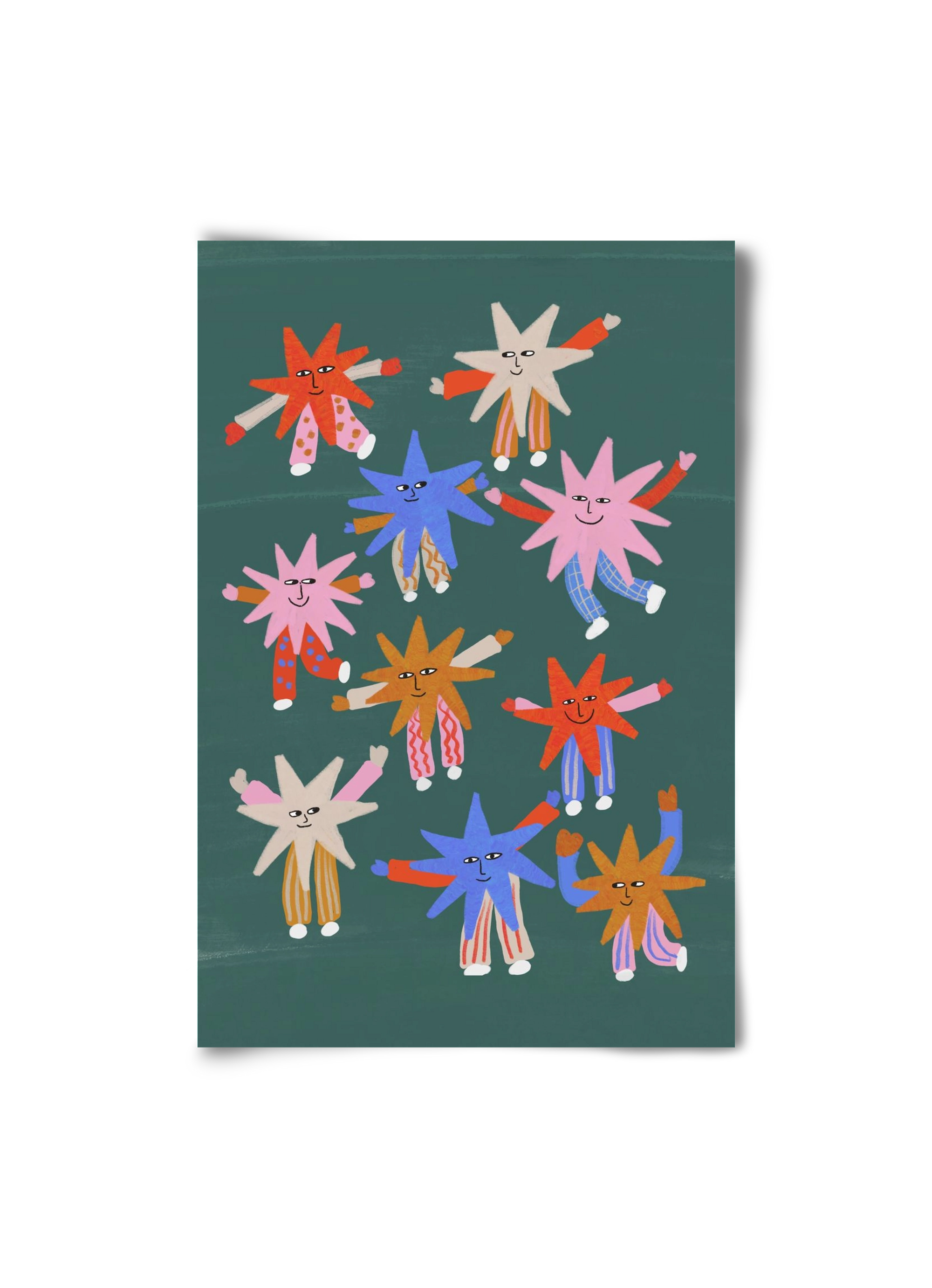 Little Stars , 20x30 cm, Keret nélkül