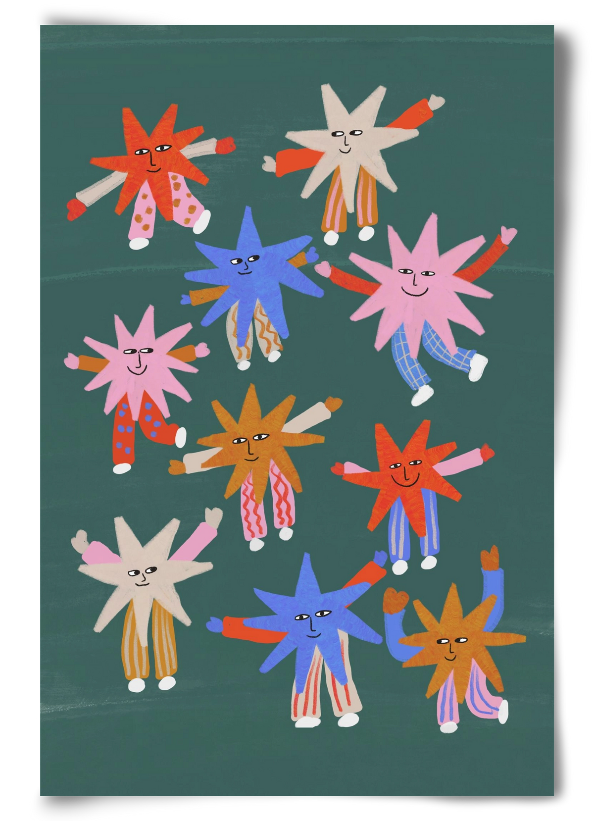 Little Stars , 60x90 cm, Keret nélkül