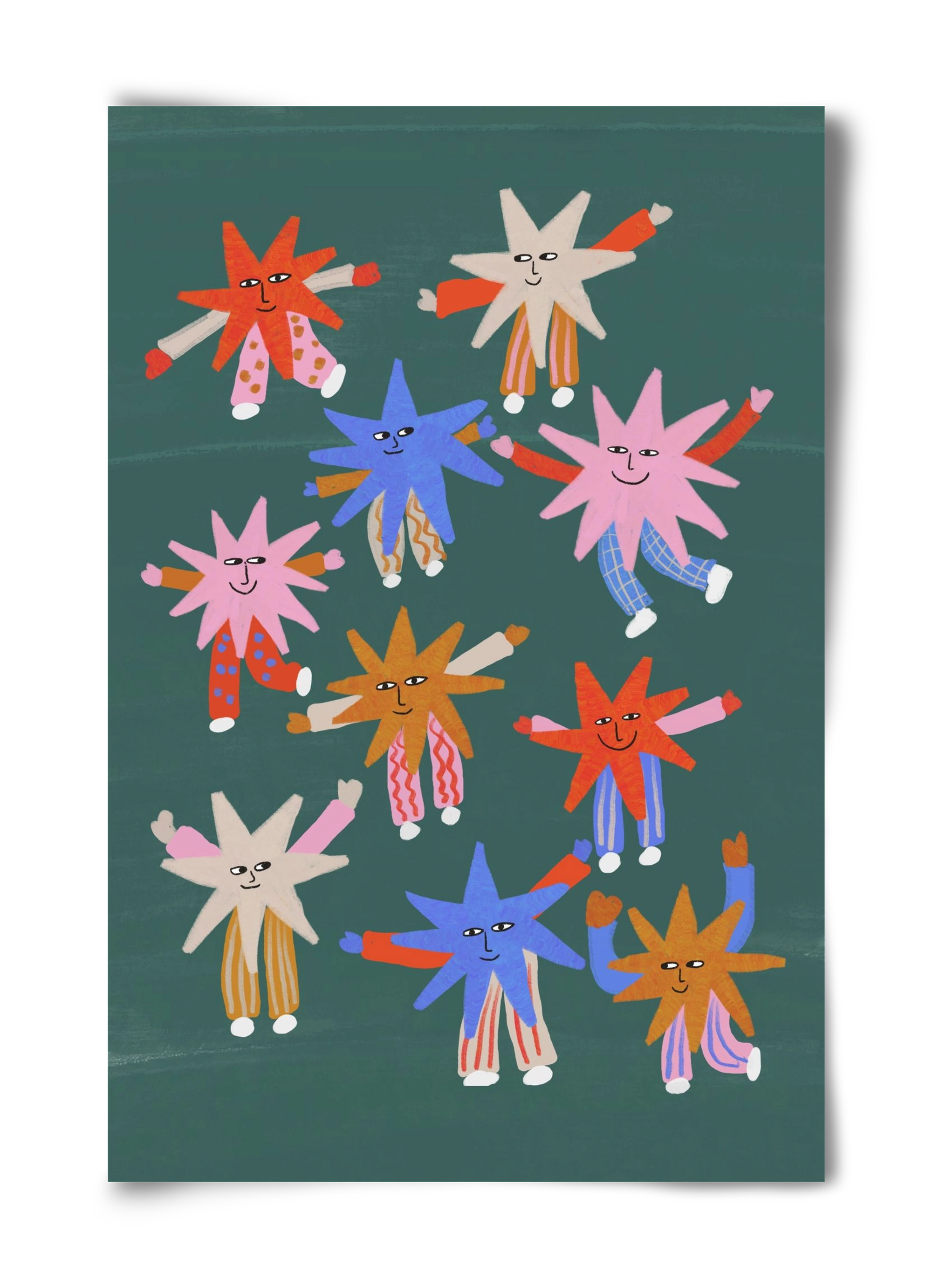 Little Stars , 40x60 cm, Keret nélkül