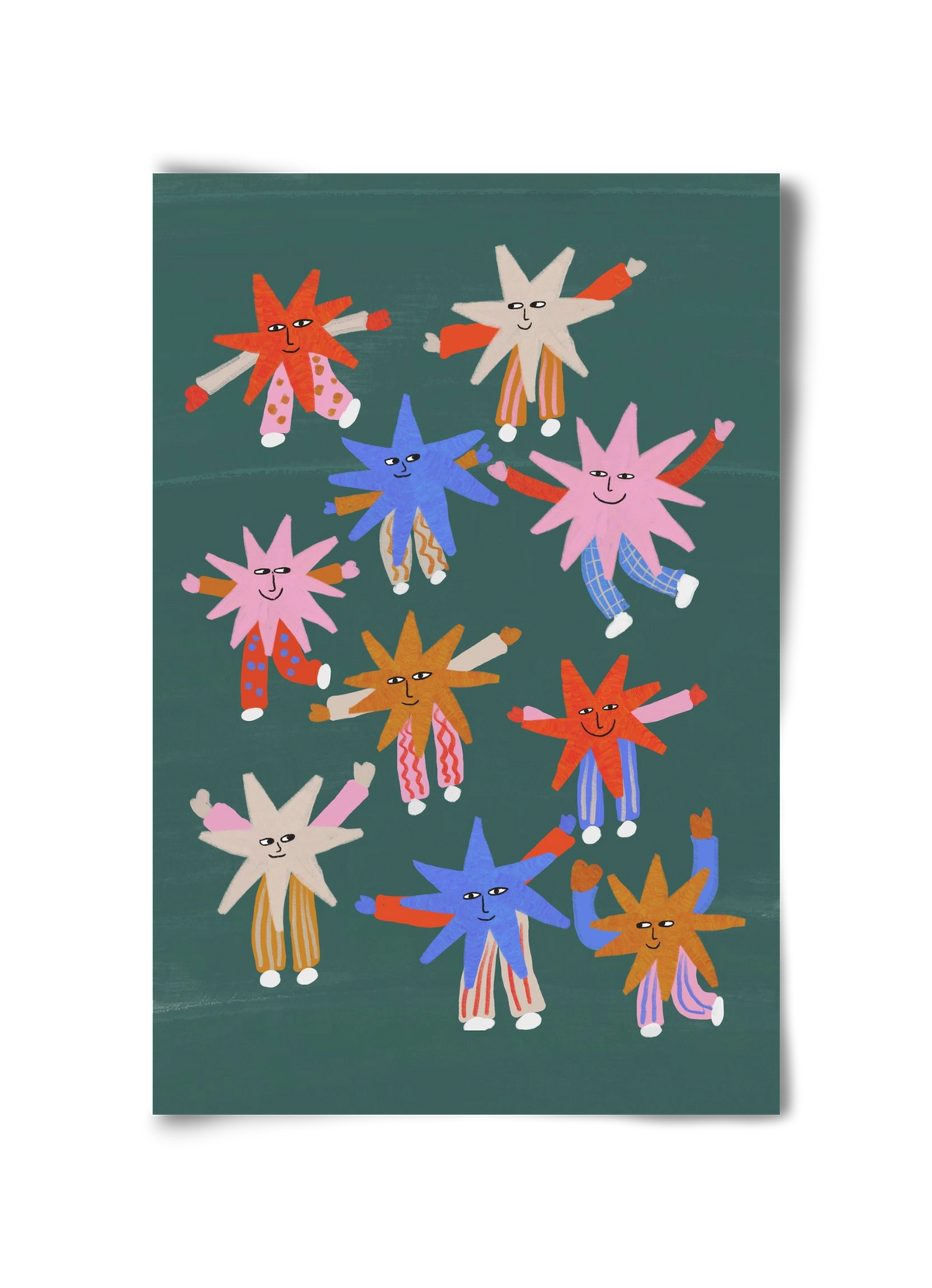 Little Stars , 30x45 cm, Keret nélkül