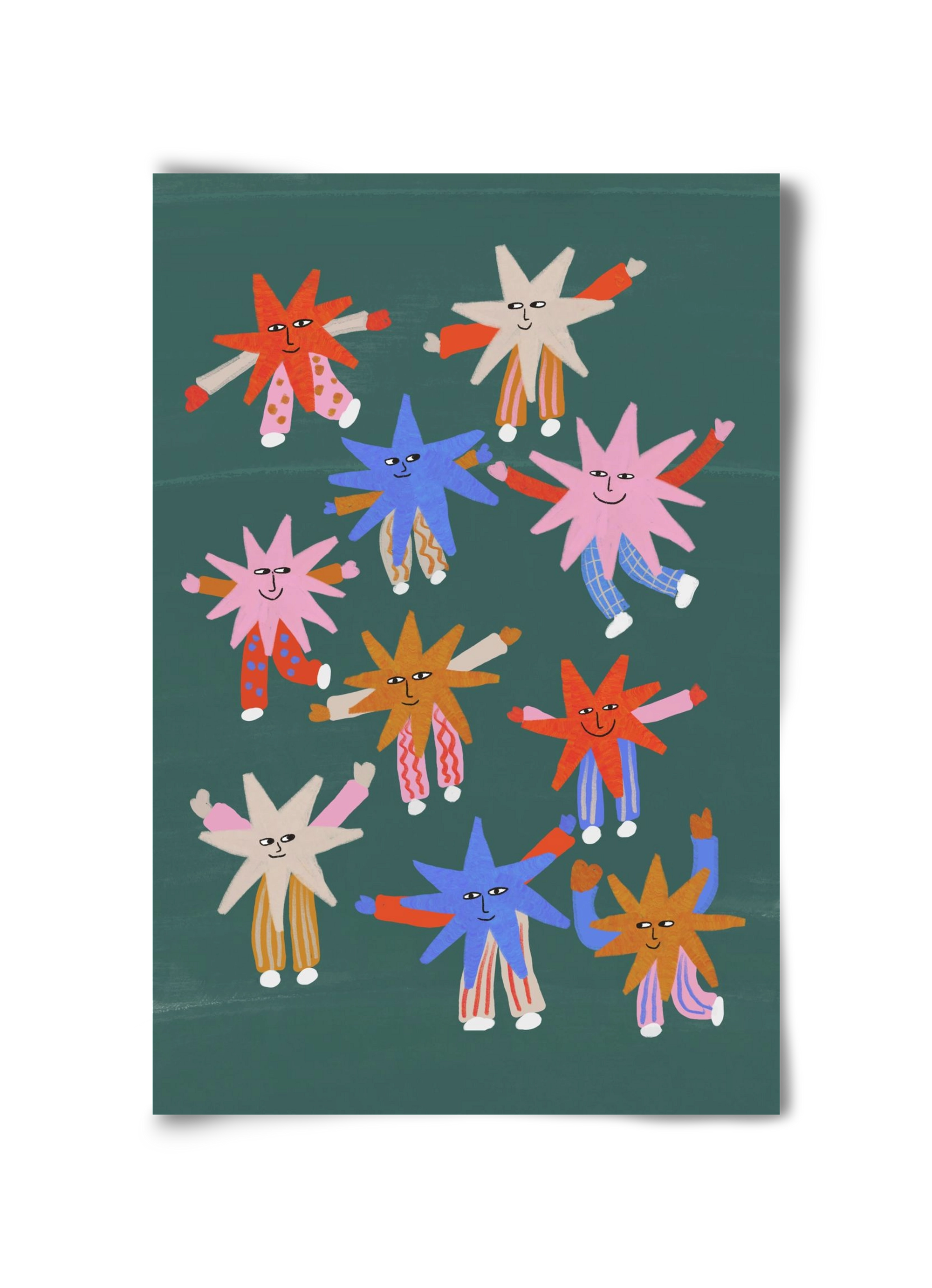 Little Stars , 30x45 cm, Keret nélkül