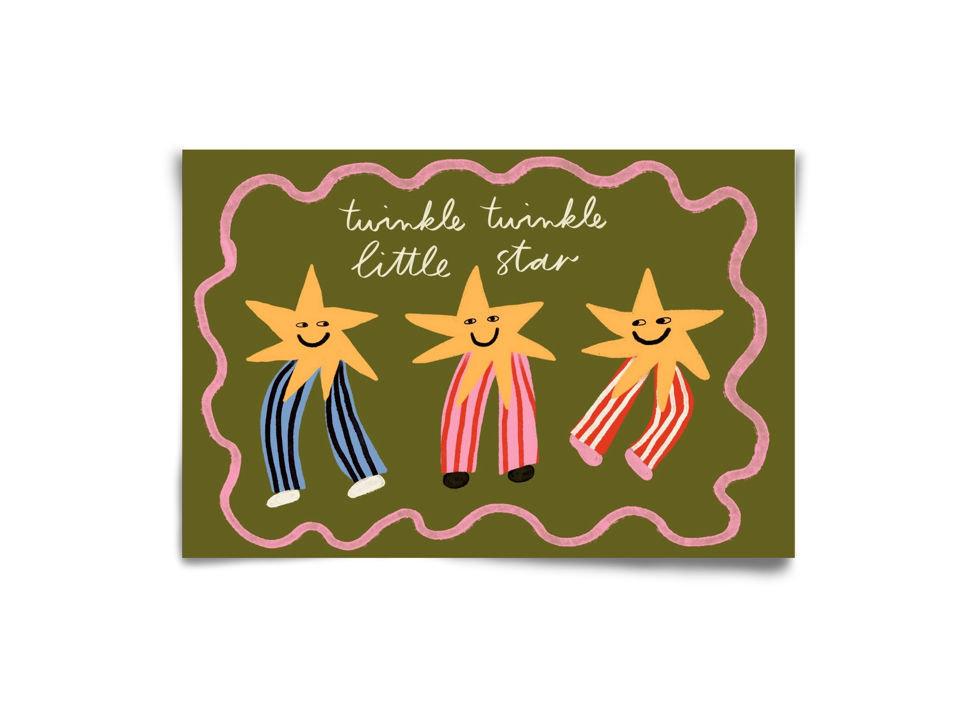 Twinkle, twinkle little star , 30x20 cm, Keret nélkül