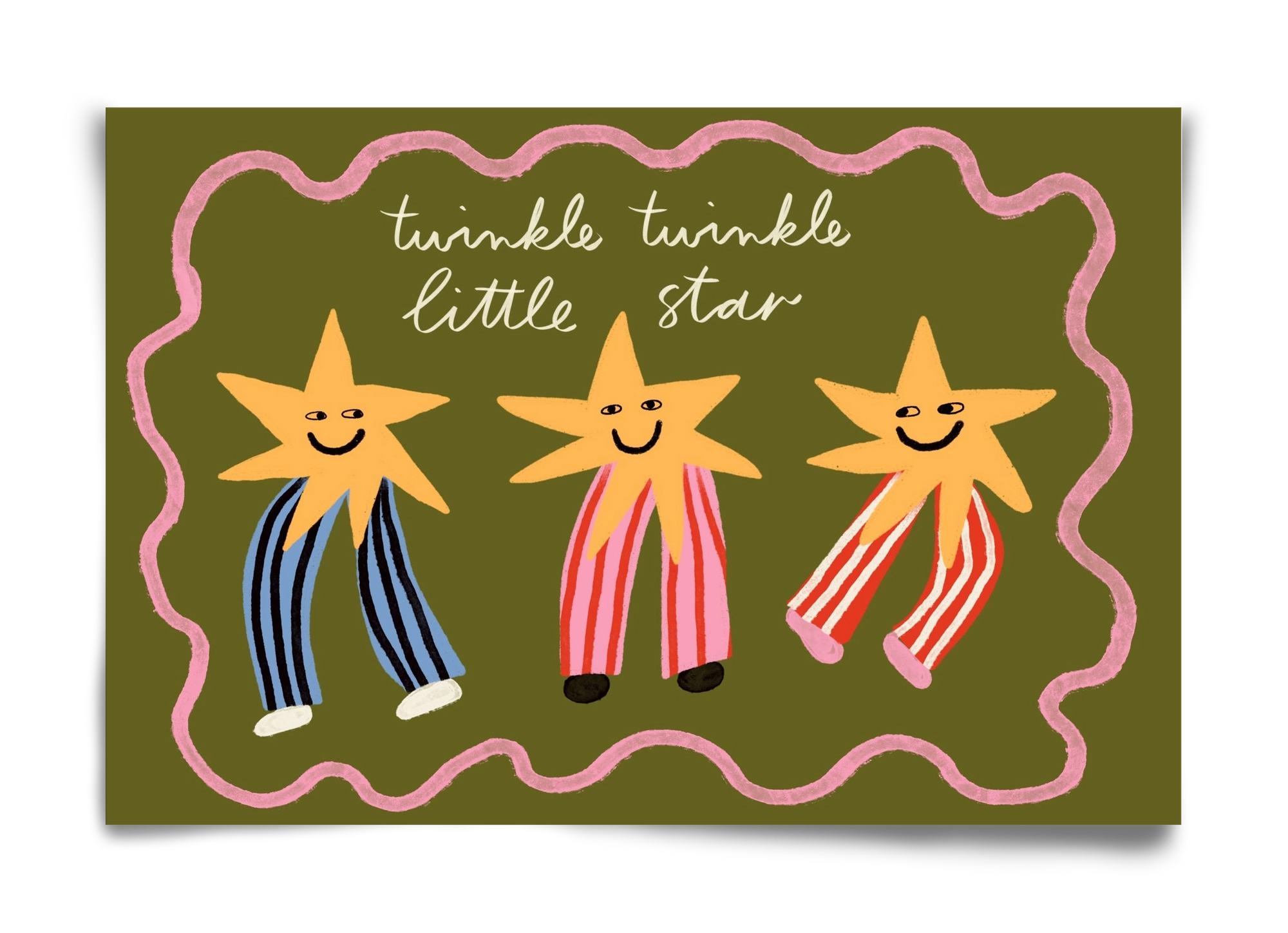Twinkle, twinkle little star , 60x40 cm, Keret nélkül