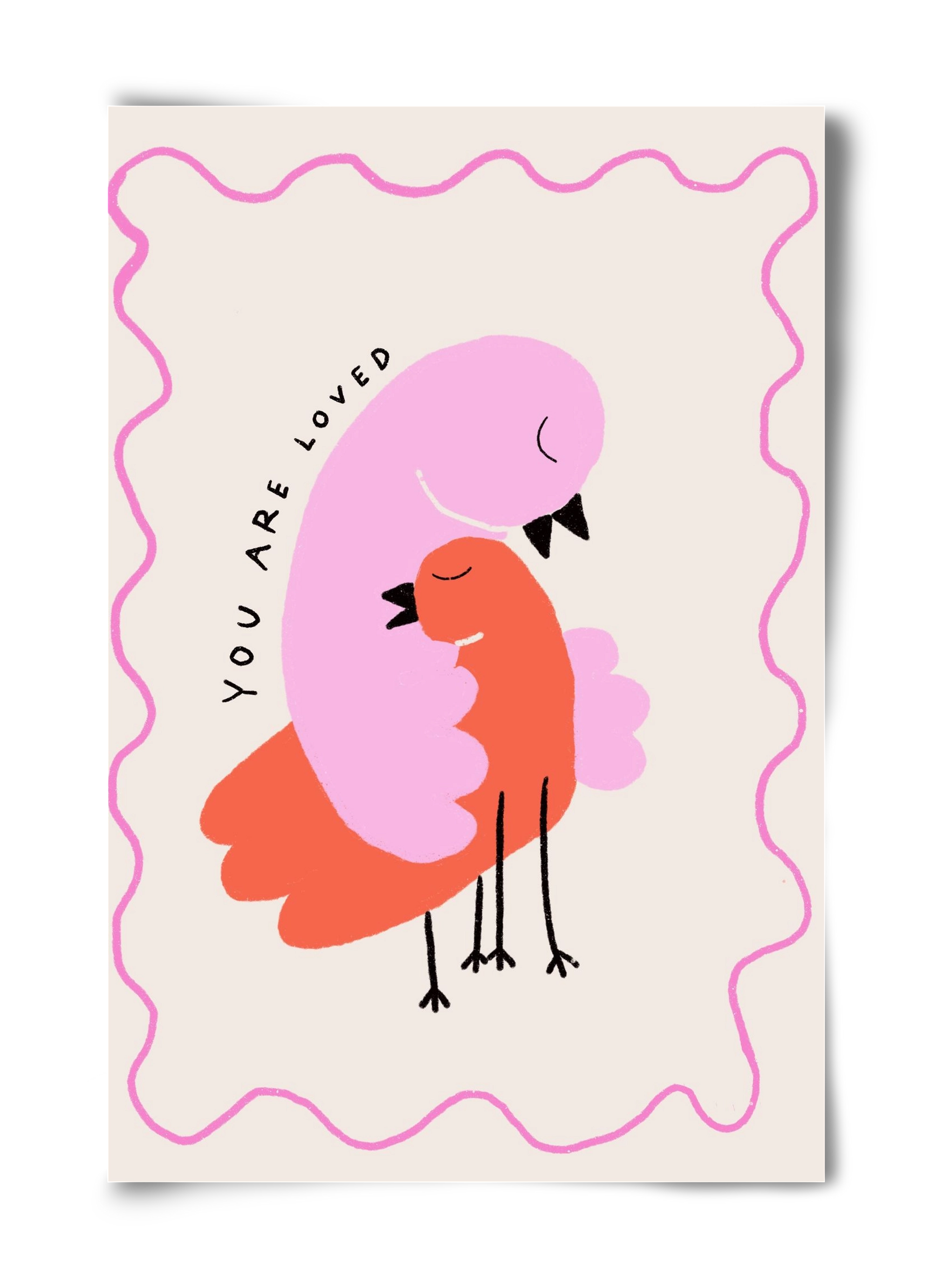 You are loved , 40x60 cm, Keret nélkül