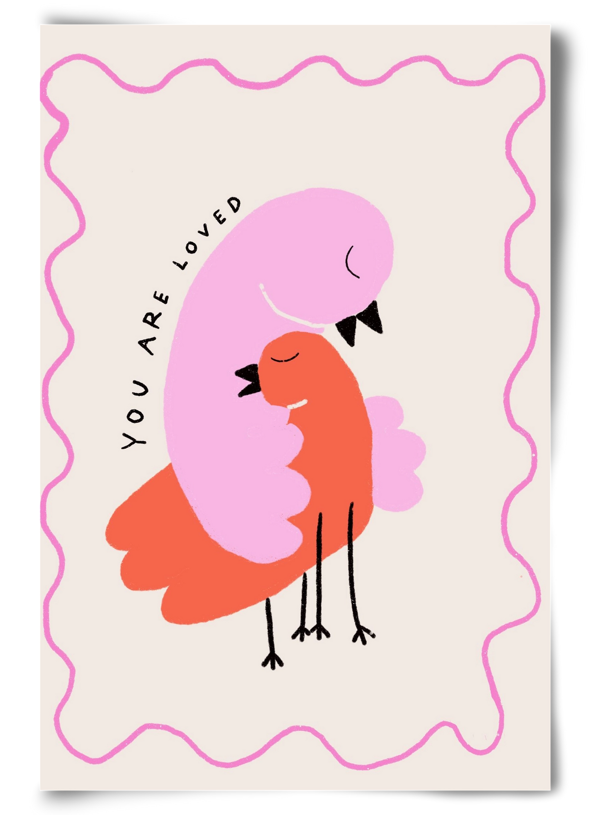 You are loved , 60x90 cm, Keret nélkül