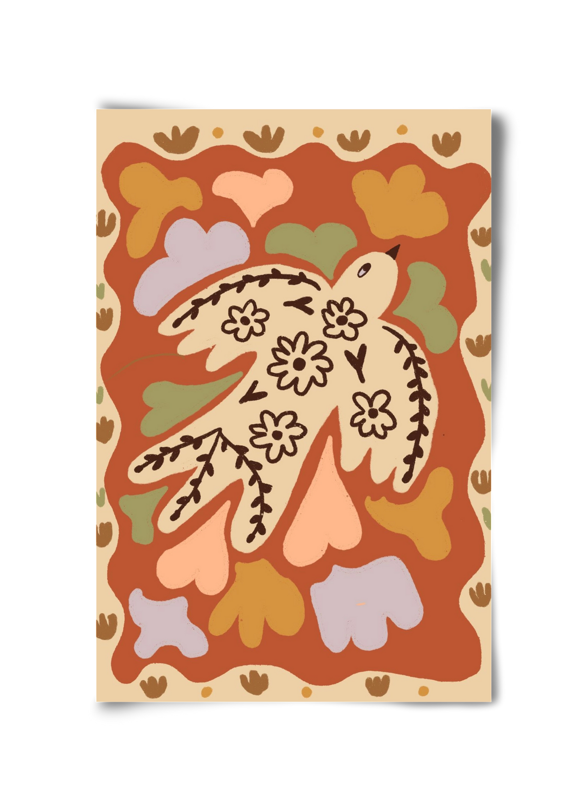 Little bird , 30x45 cm, Keret nélkül