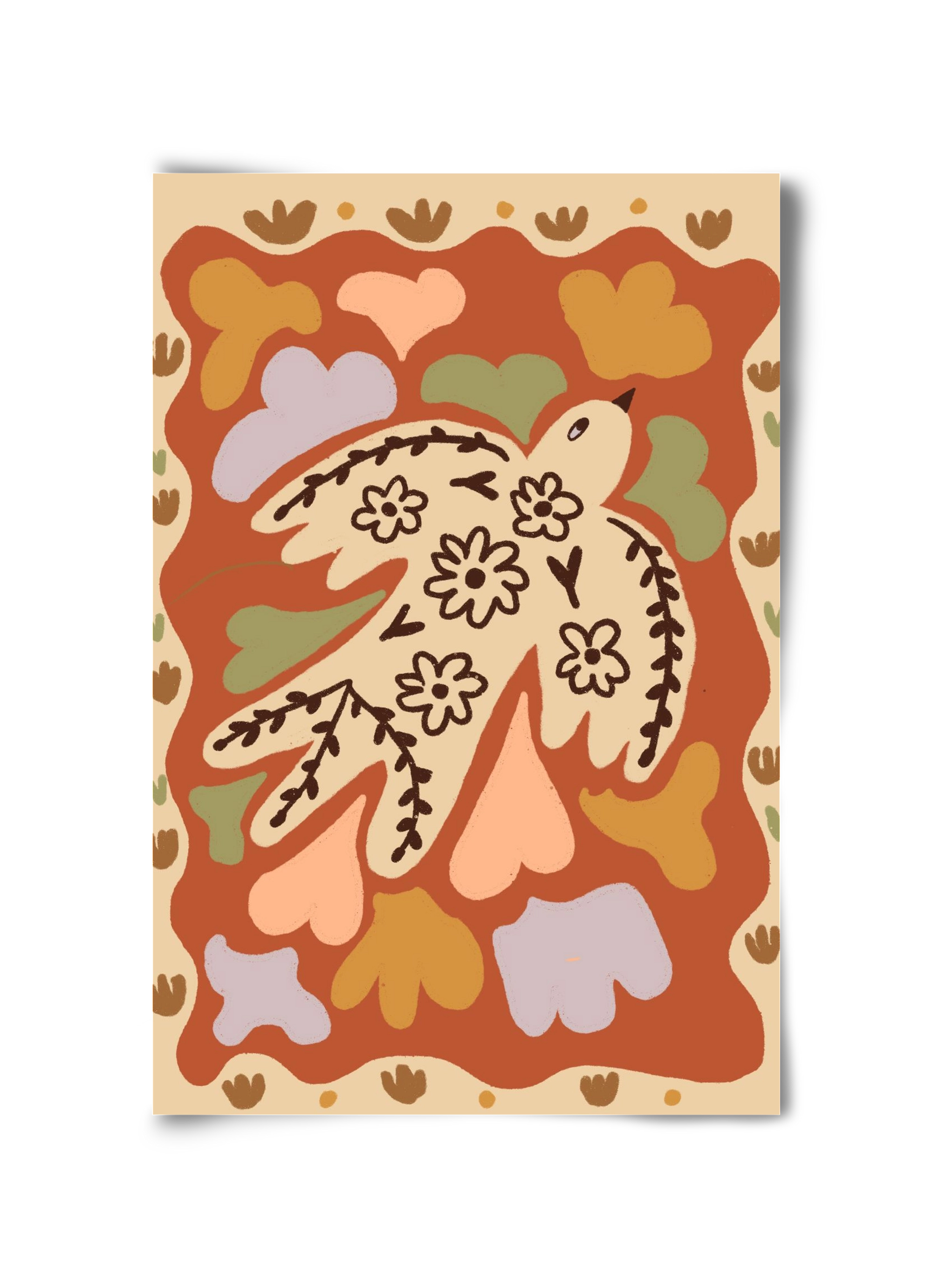 Little bird , 30x45 cm, Keret nélkül