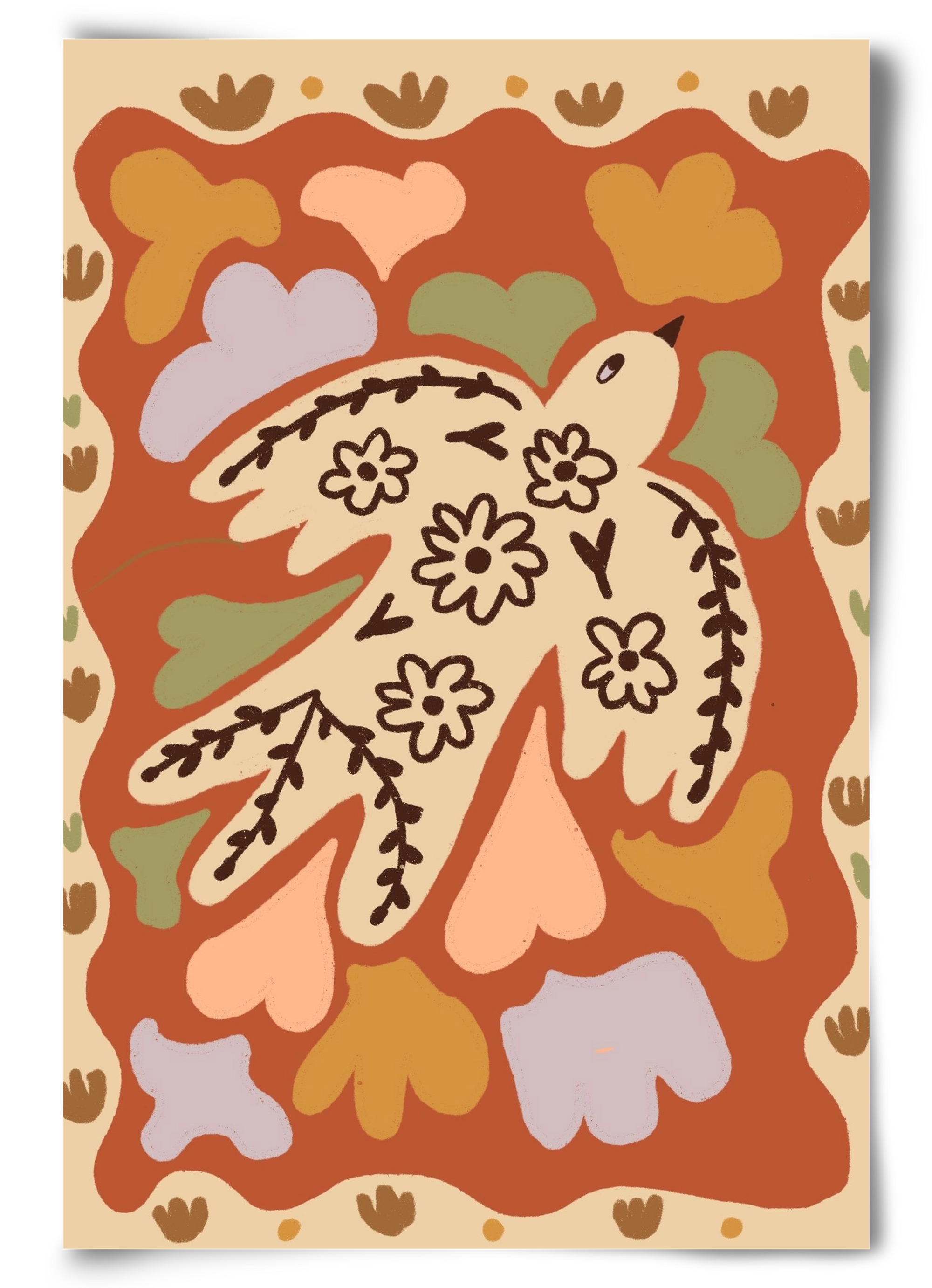 Little bird , 60x90 cm, Keret nélkül