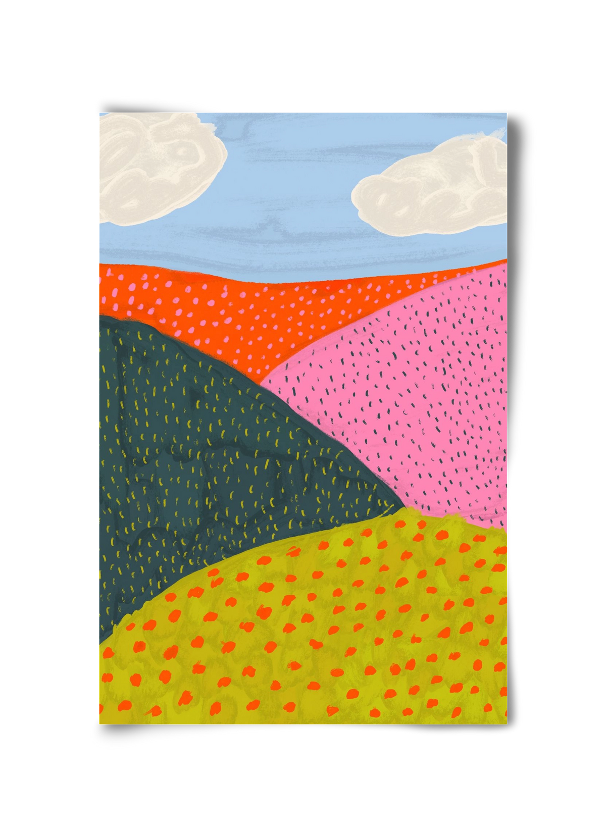 Dream Field , 30x45 cm, Keret nélkül