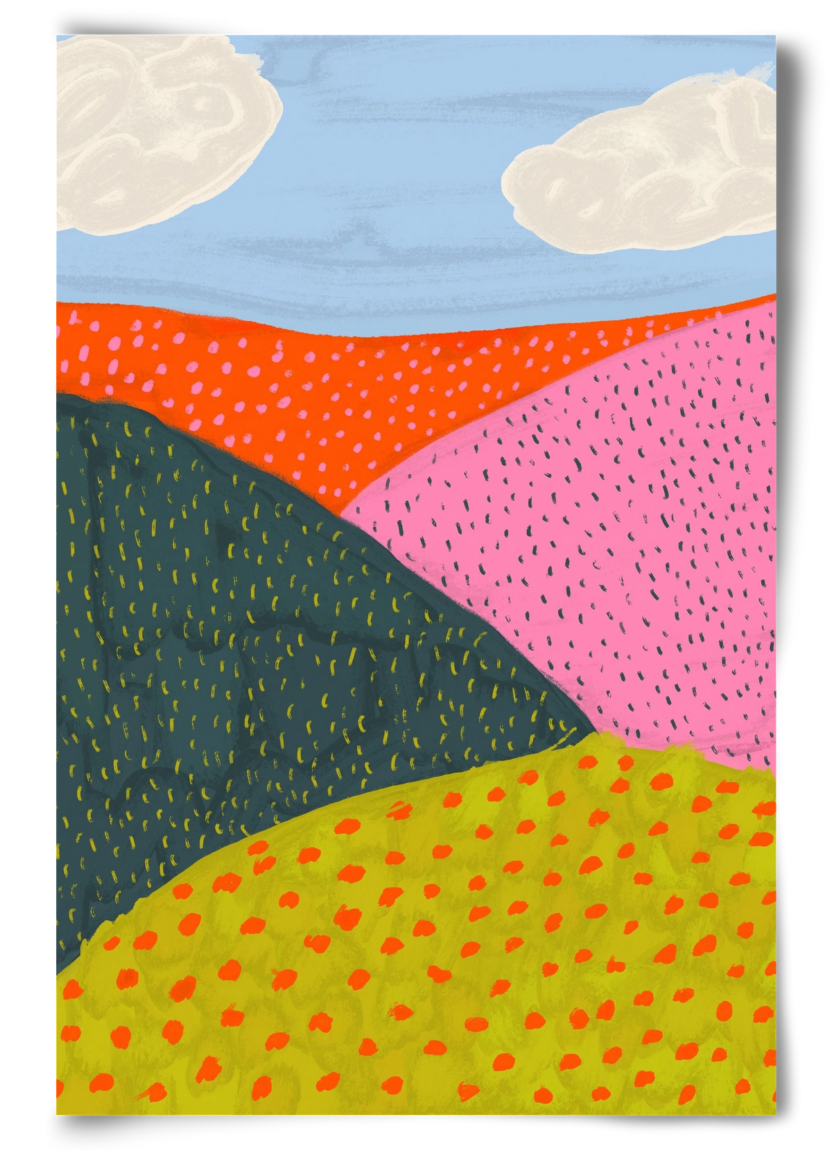 Dream Field , 60x90 cm, Keret nélkül