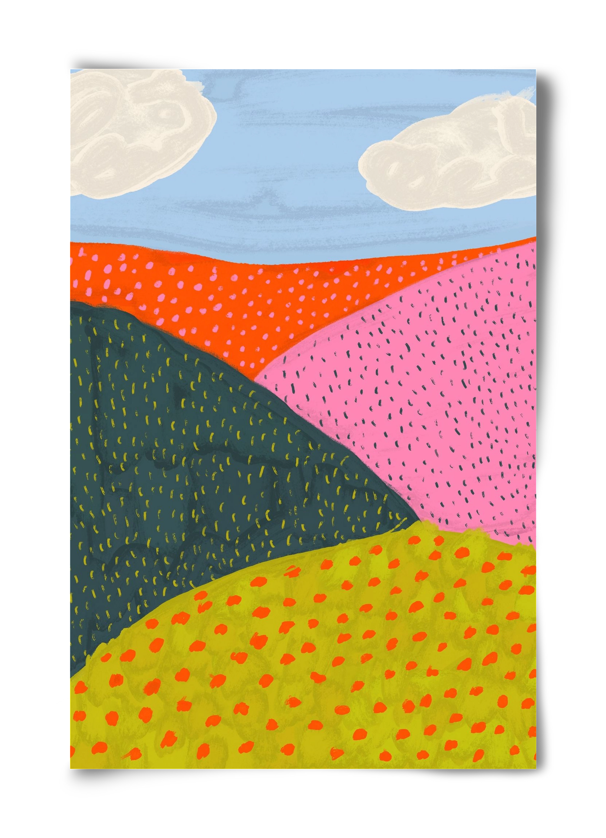 Dream Field , 40x60 cm, Keret nélkül