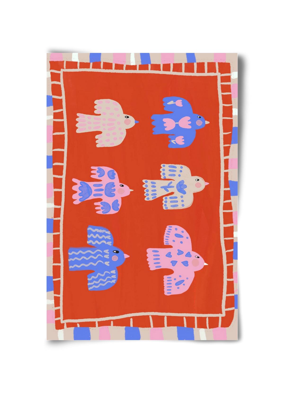 Flying Birds , 30x45 cm, Keret nélkül