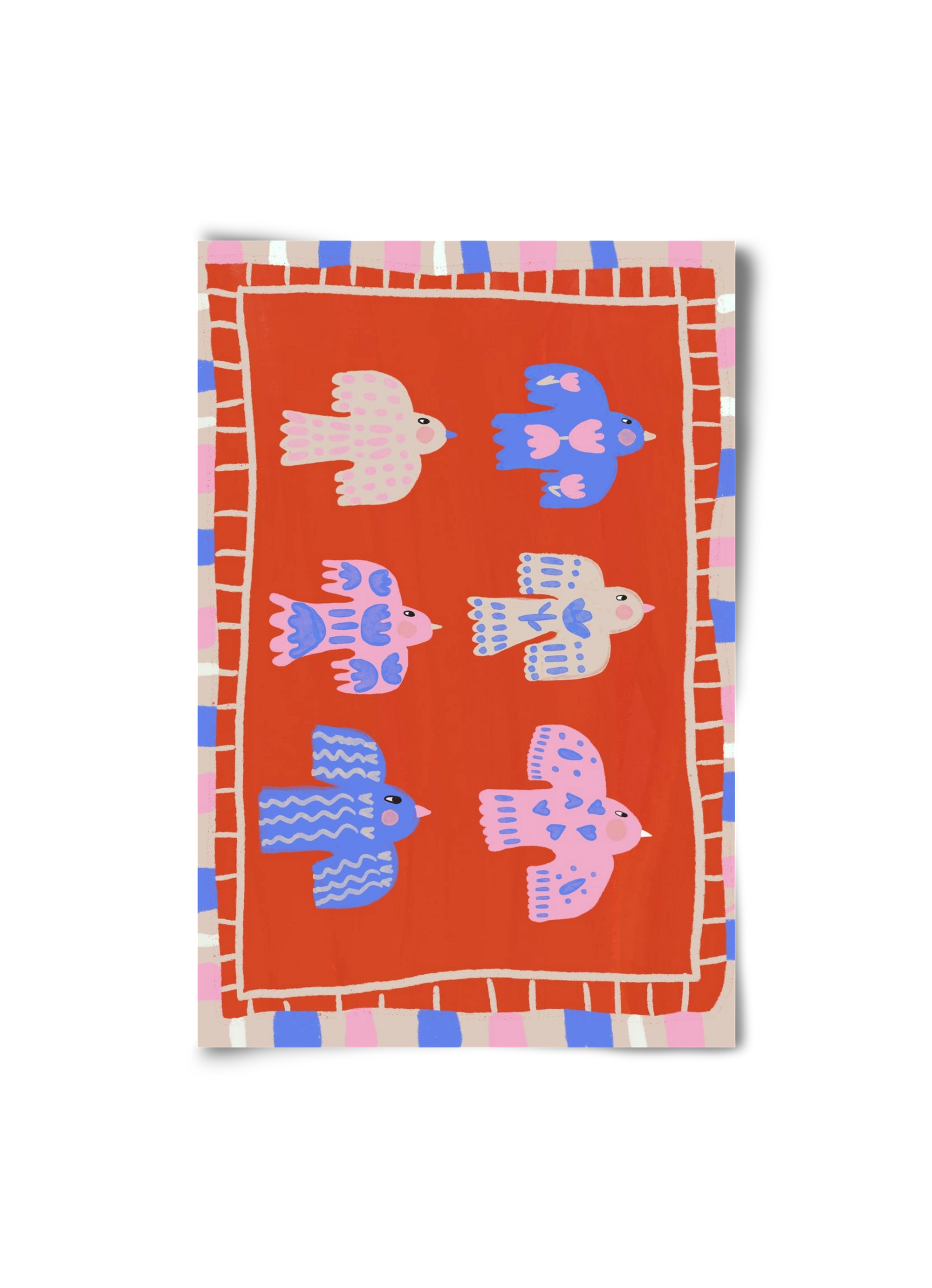 Flying Birds , 20x30 cm, Keret nélkül