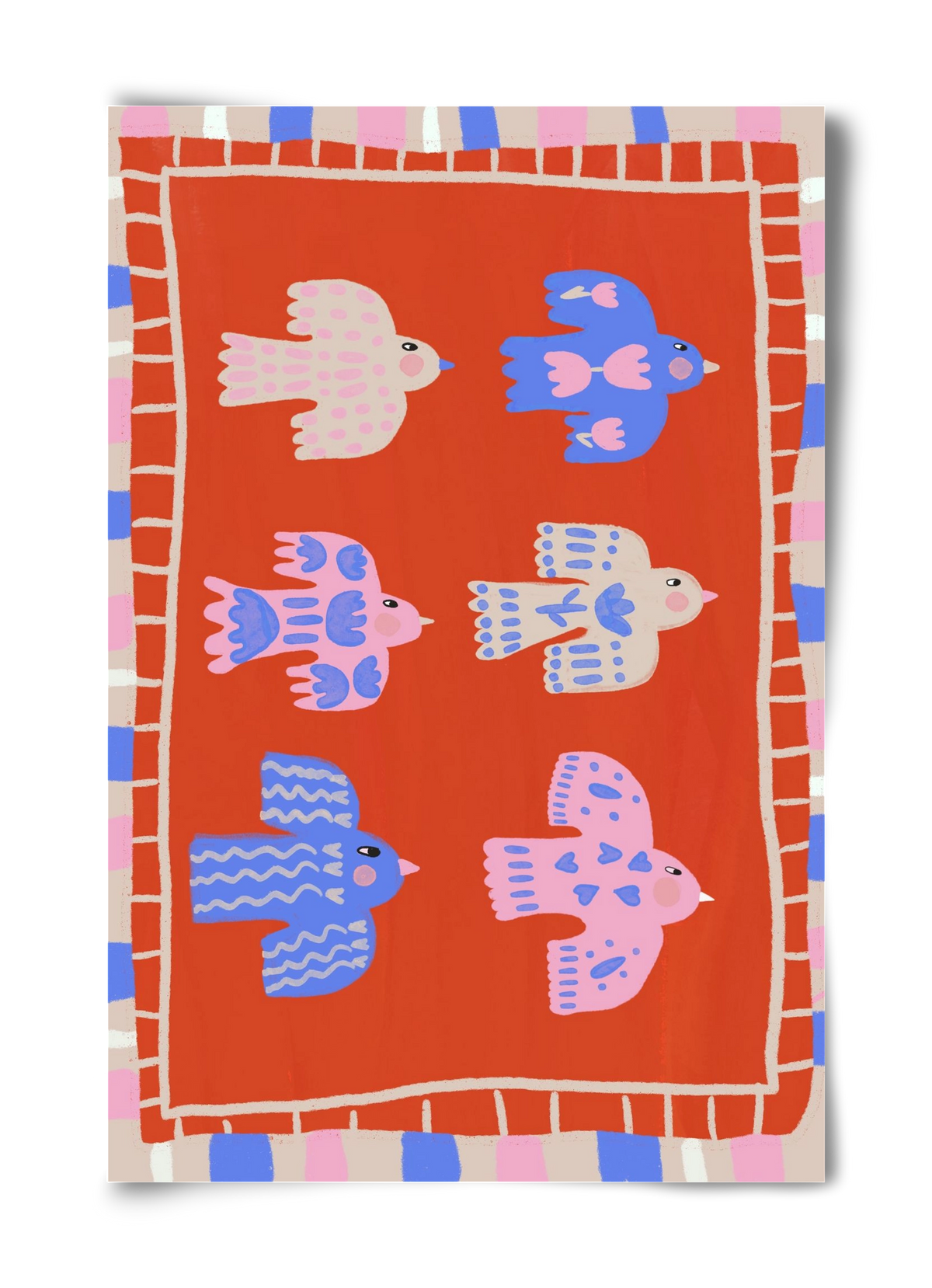 Flying Birds , 40x60 cm, Keret nélkül