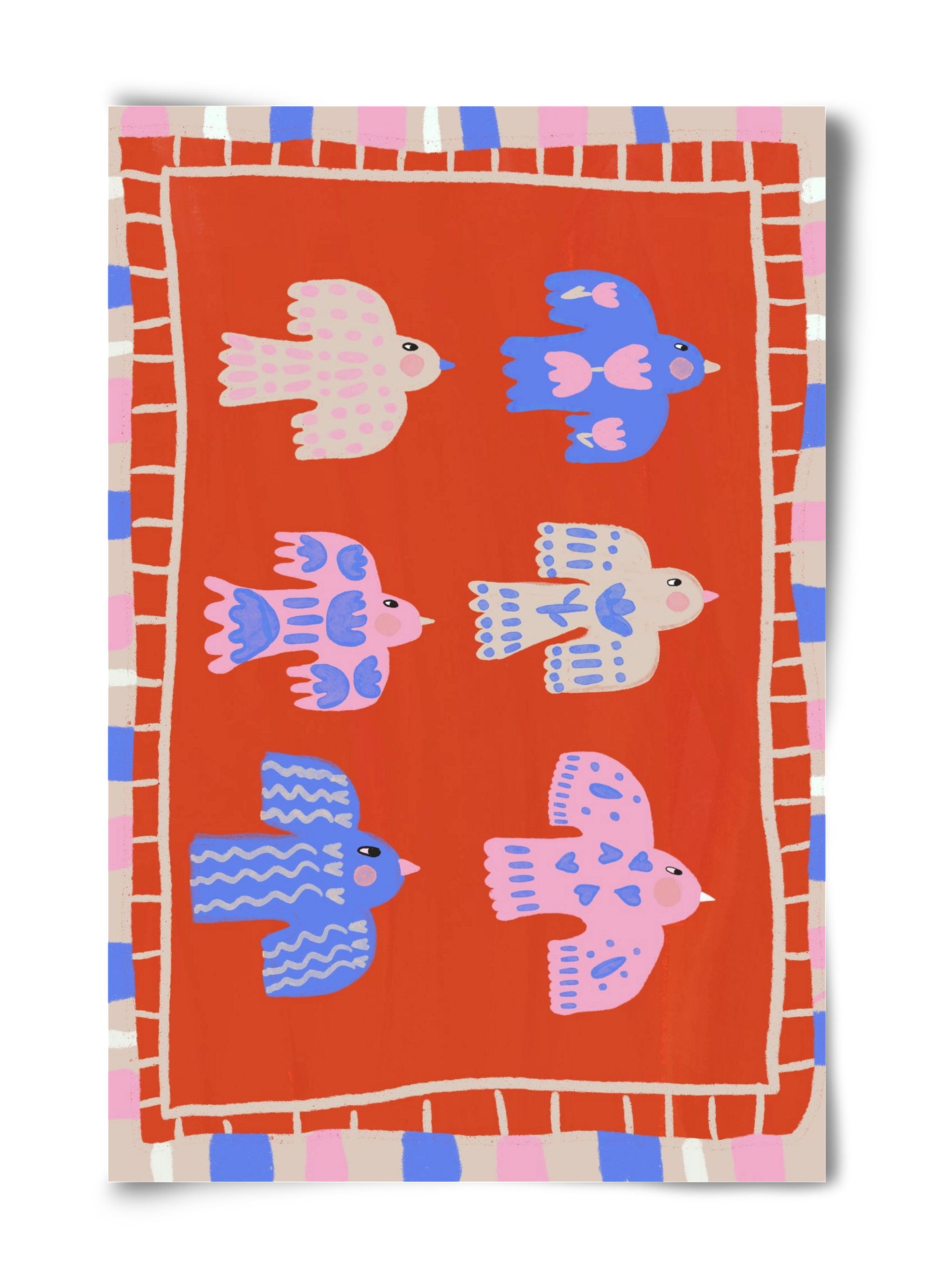 Flying Birds , 40x60 cm, Keret nélkül