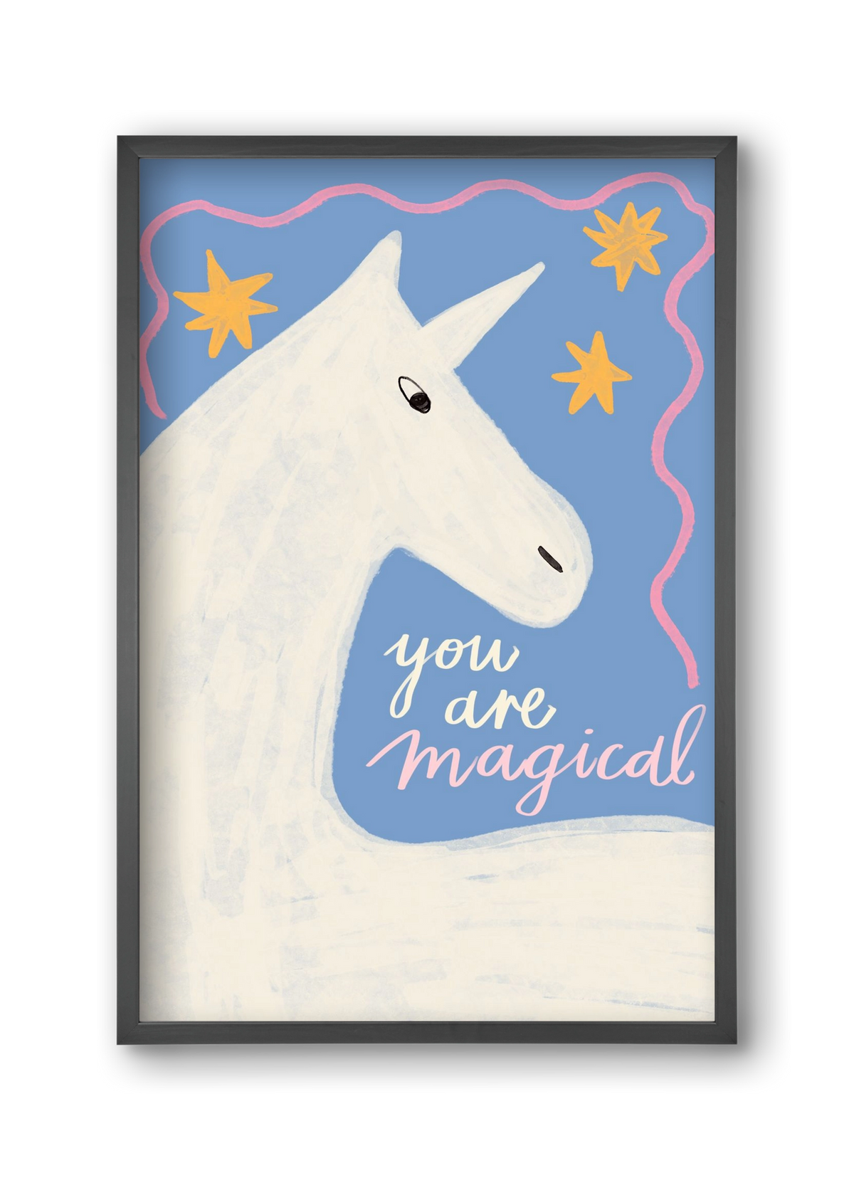 You are magical , 30x45 cm (30x45 cm), Fekete keret