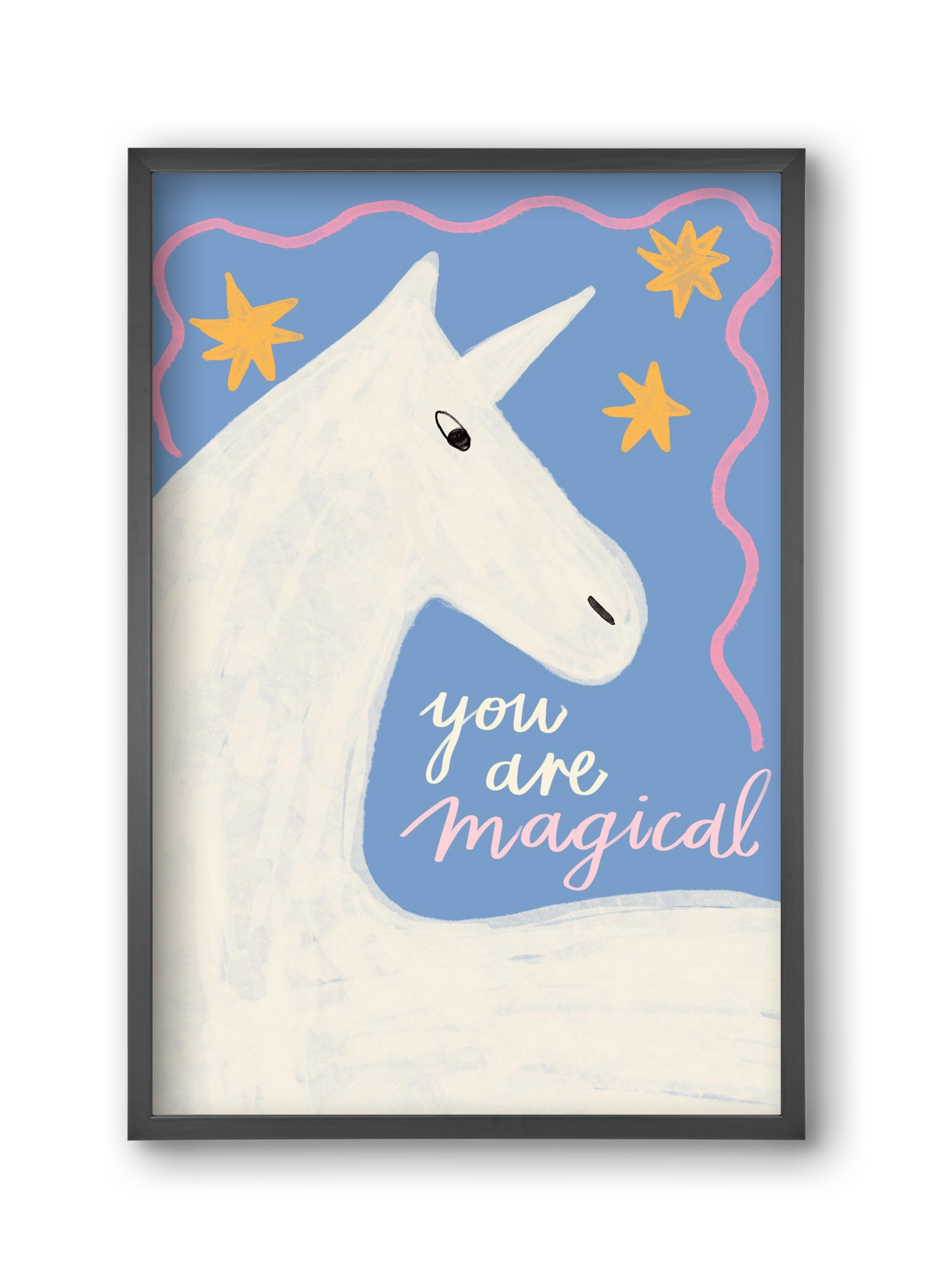 You are magical , 30x45 cm (30x45 cm), Fekete keret