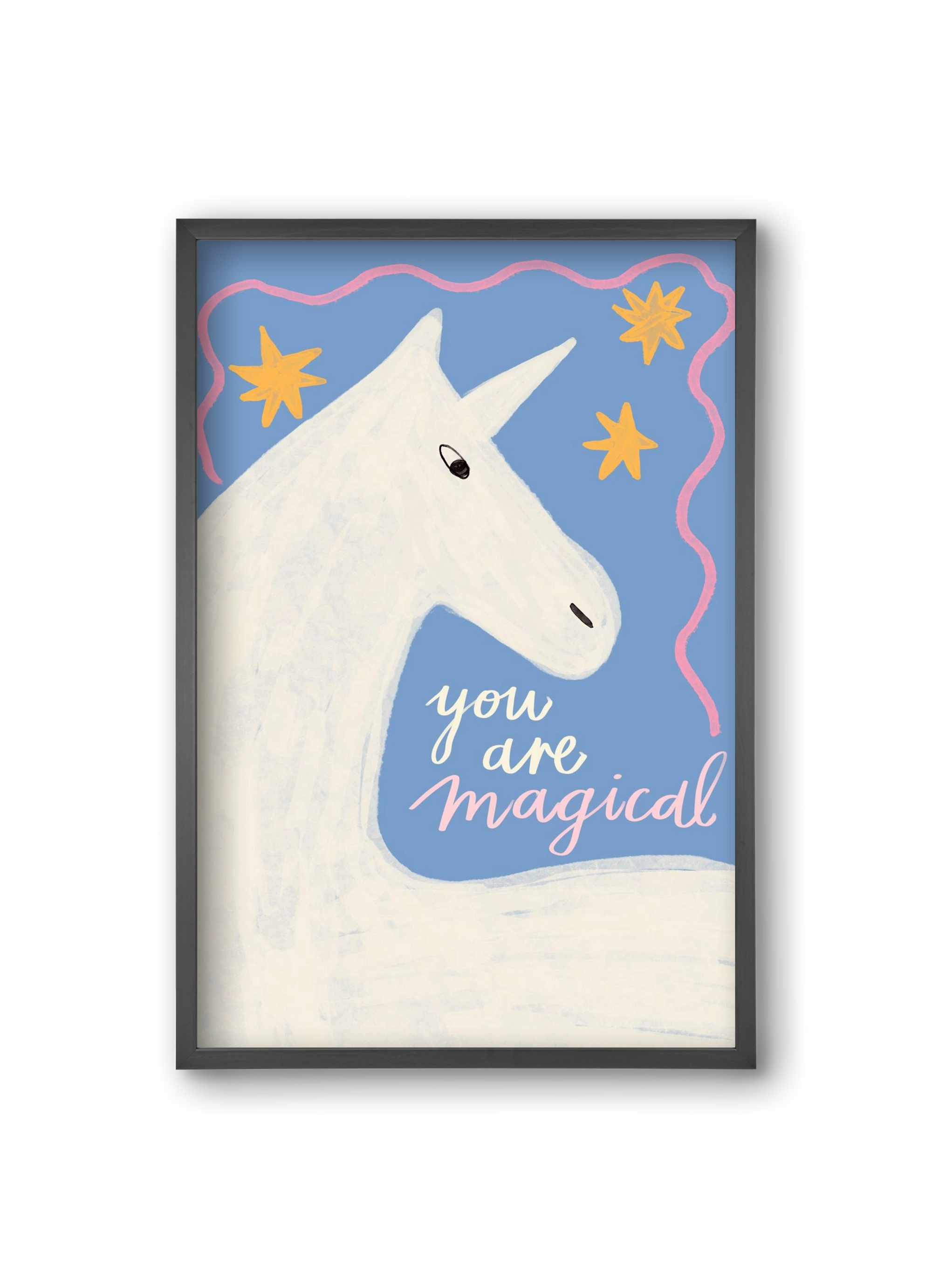 You are magical , 20x30 cm (20x30 cm), Fekete keret