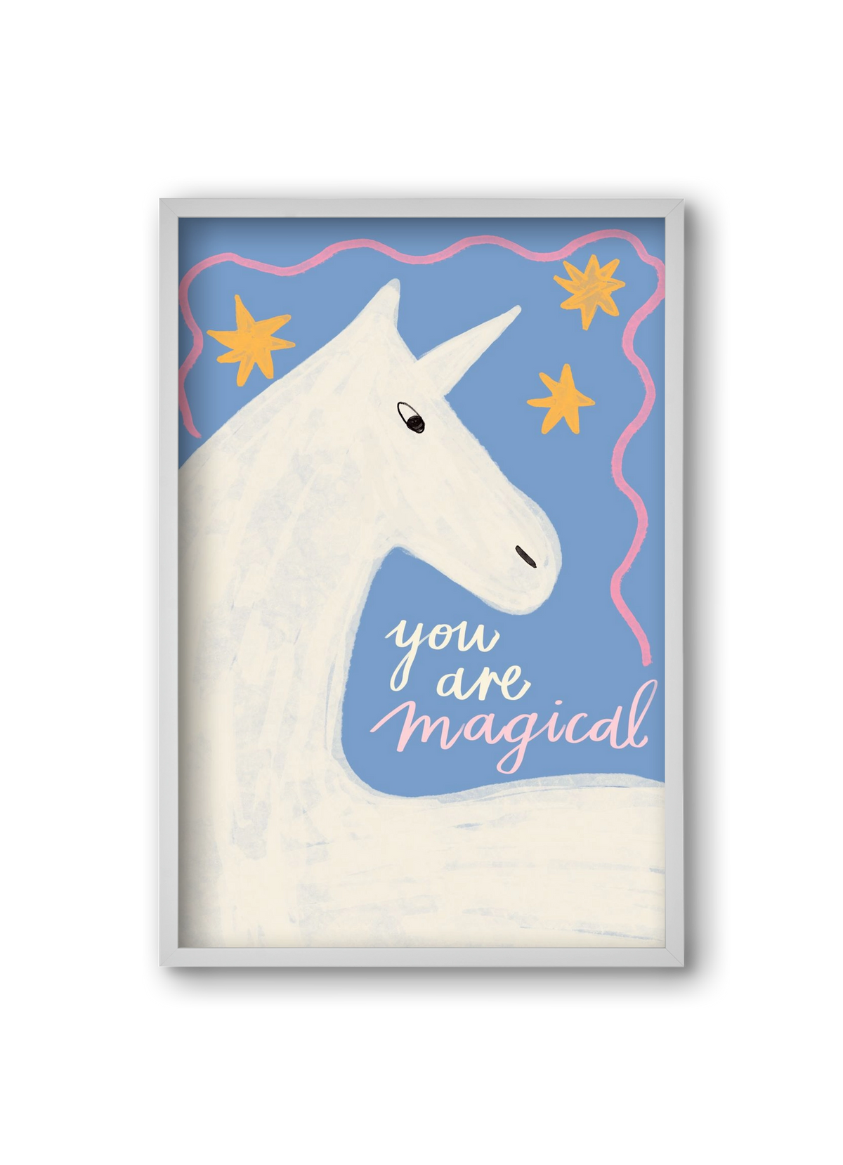 You are magical , 20x30 cm (20x30 cm), Fehér keret