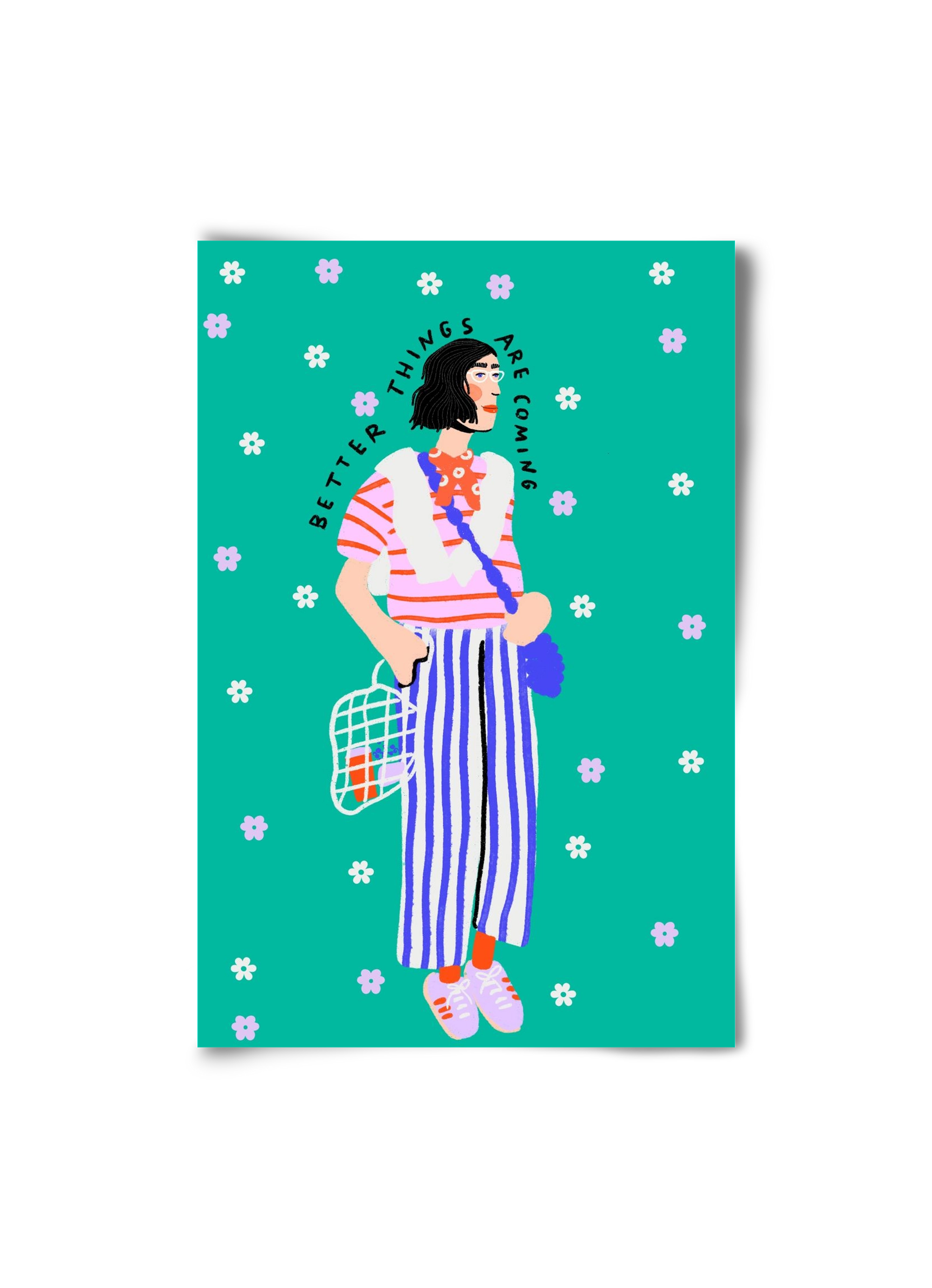 Better things are coming , 20x30 cm, Keret nélkül