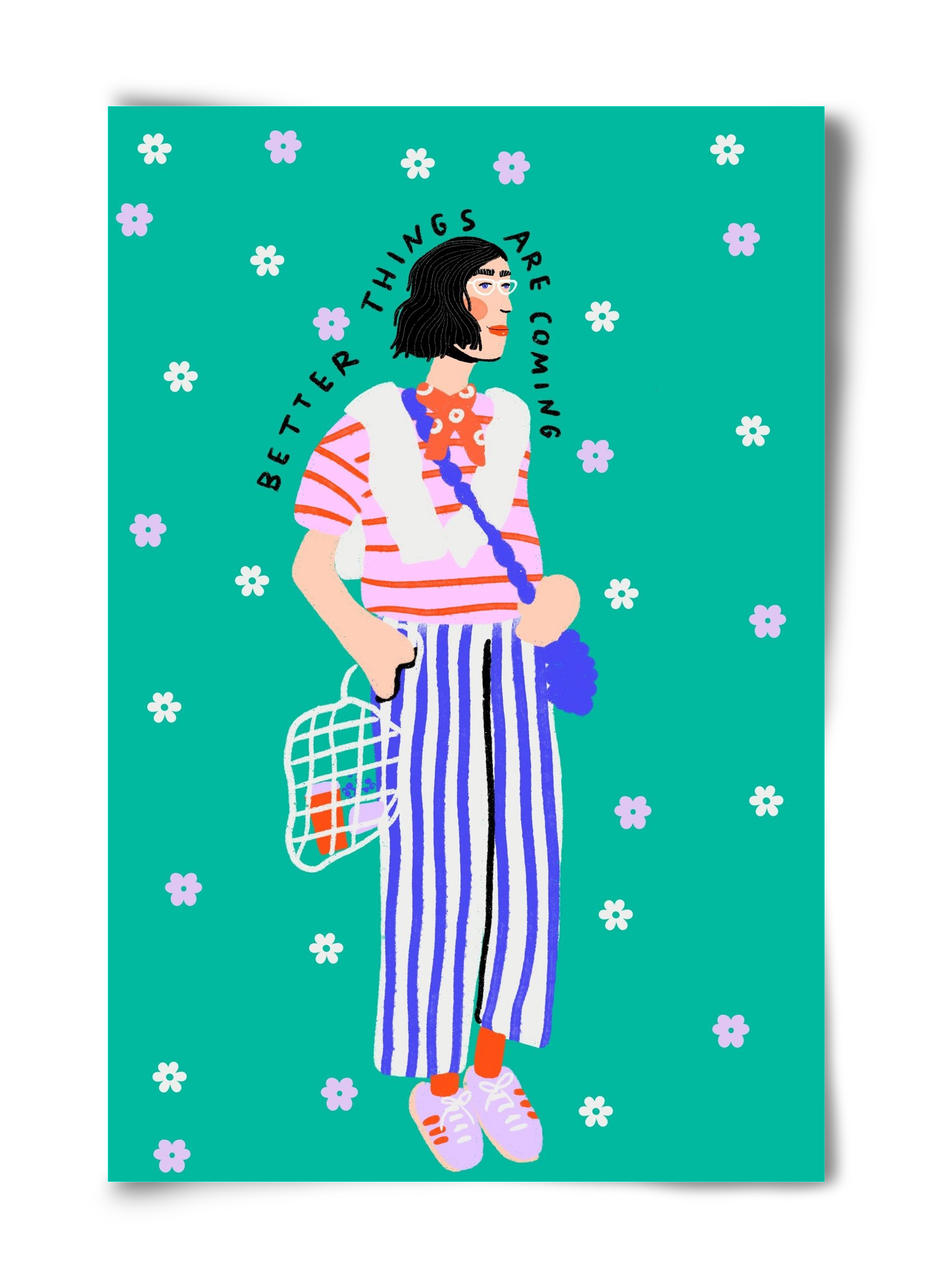 Better things are coming , 40x60 cm, Keret nélkül