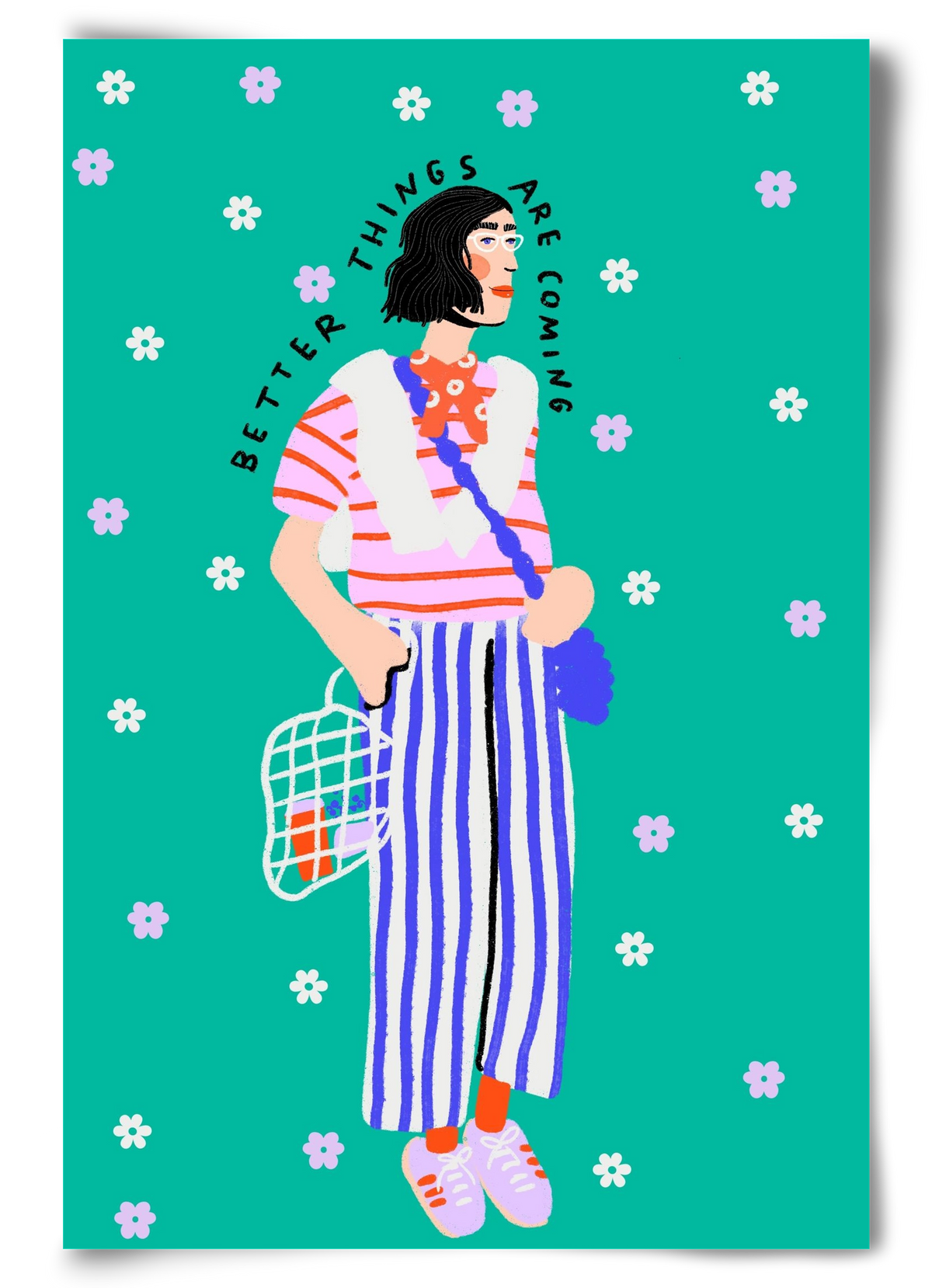 Better things are coming , 60x90 cm, Keret nélkül