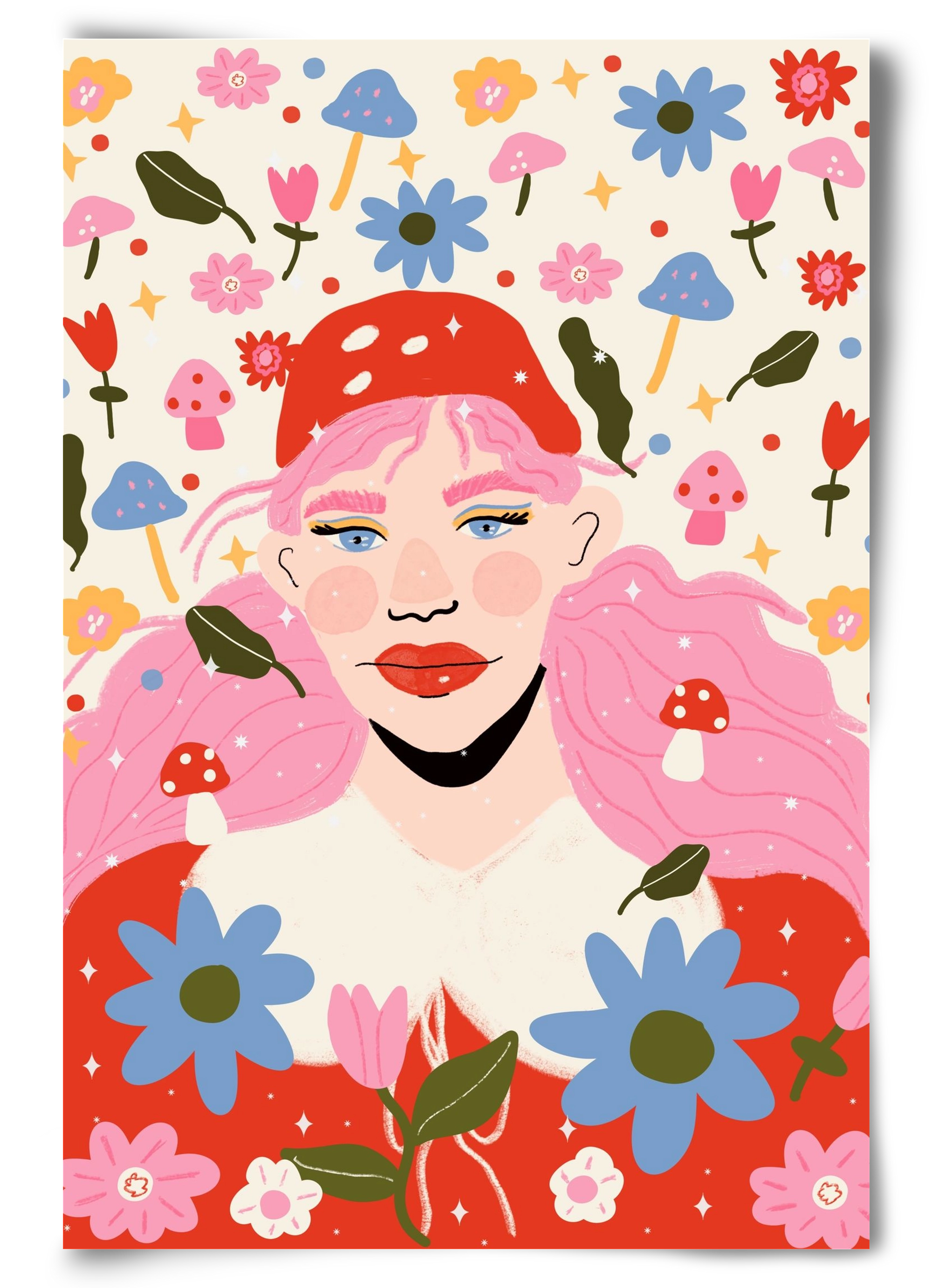 Blooming , 60x90 cm, Keret nélkül