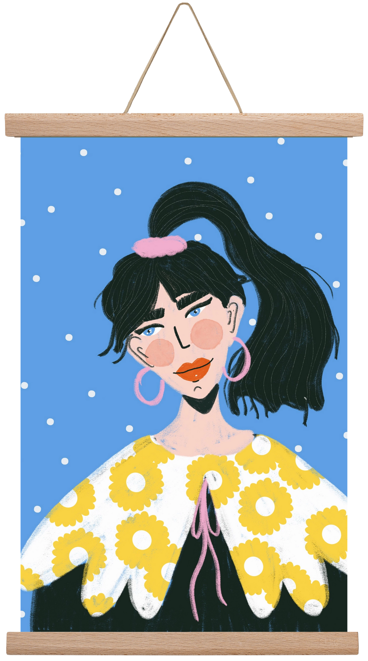 Big Energy , 30x45 cm (30x45 cm), Tölgy akasztó