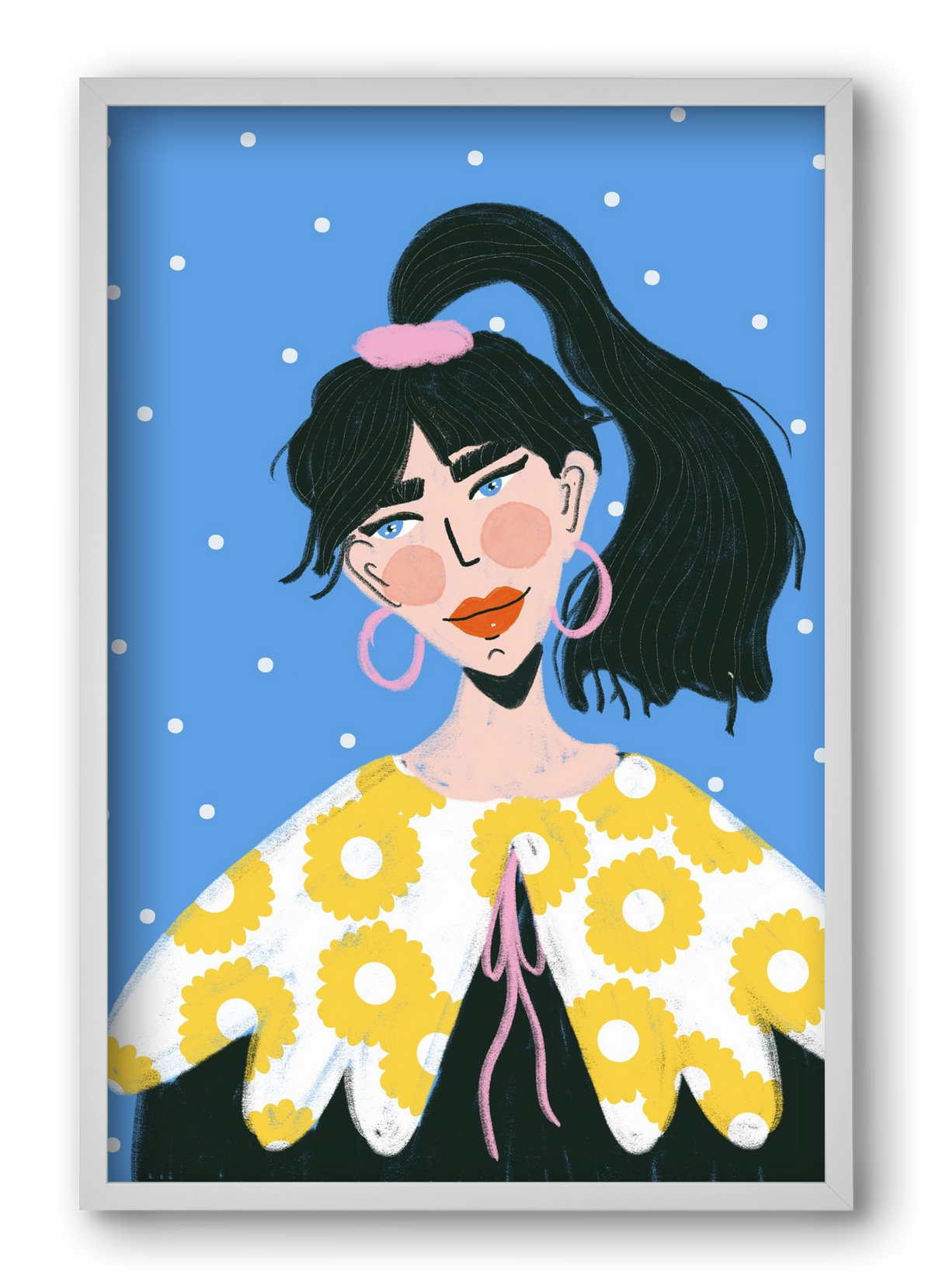 Big Energy , 40x60 cm (40x60 cm), Fehér keret