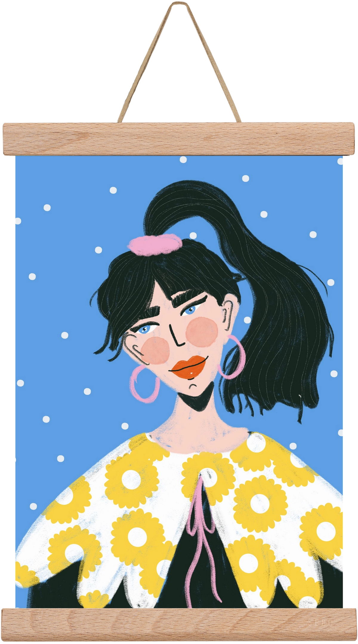 Big Energy , 20x30 cm (20x30 cm), Tölgy akasztó