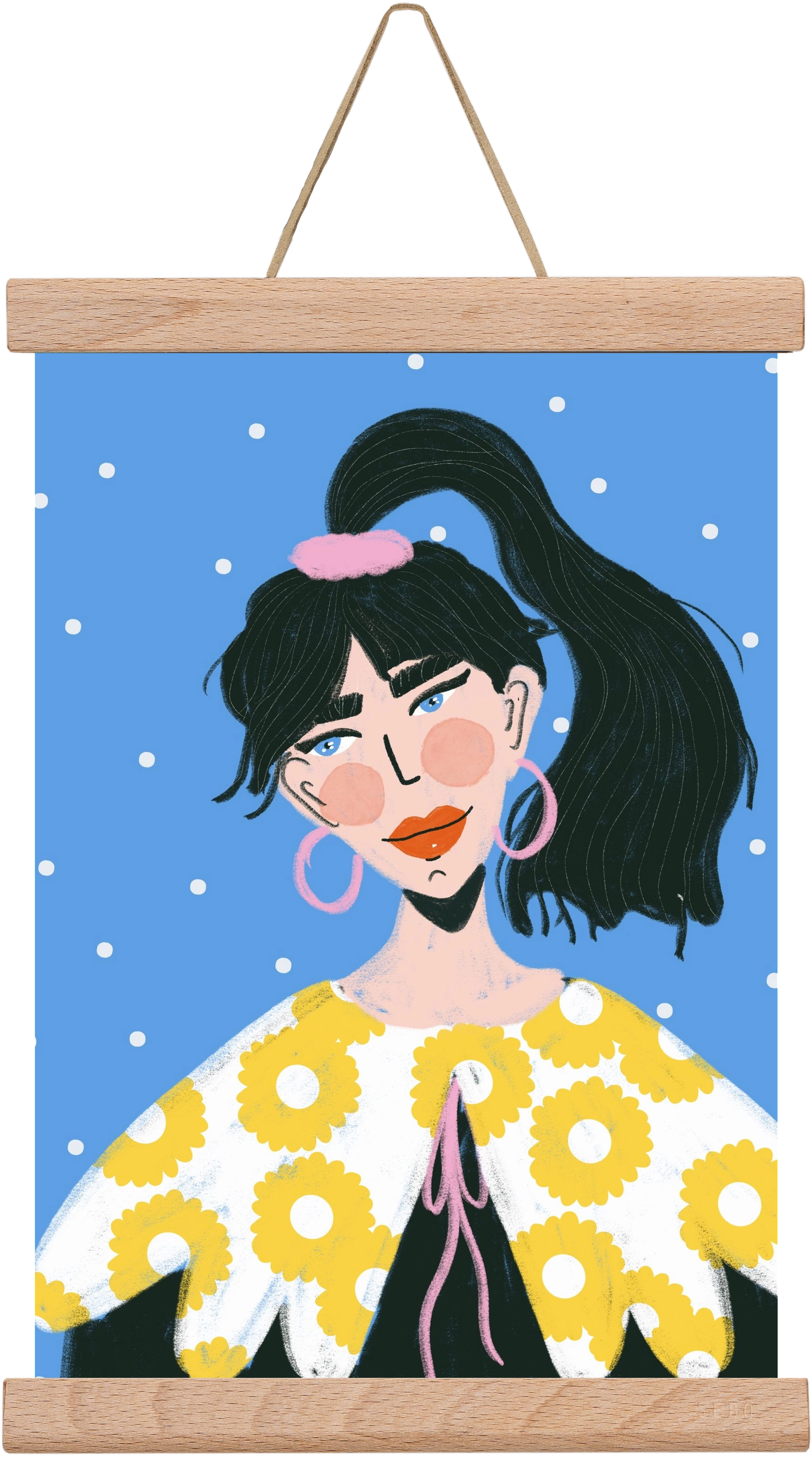 Big Energy , 20x30 cm (20x30 cm), Tölgy akasztó