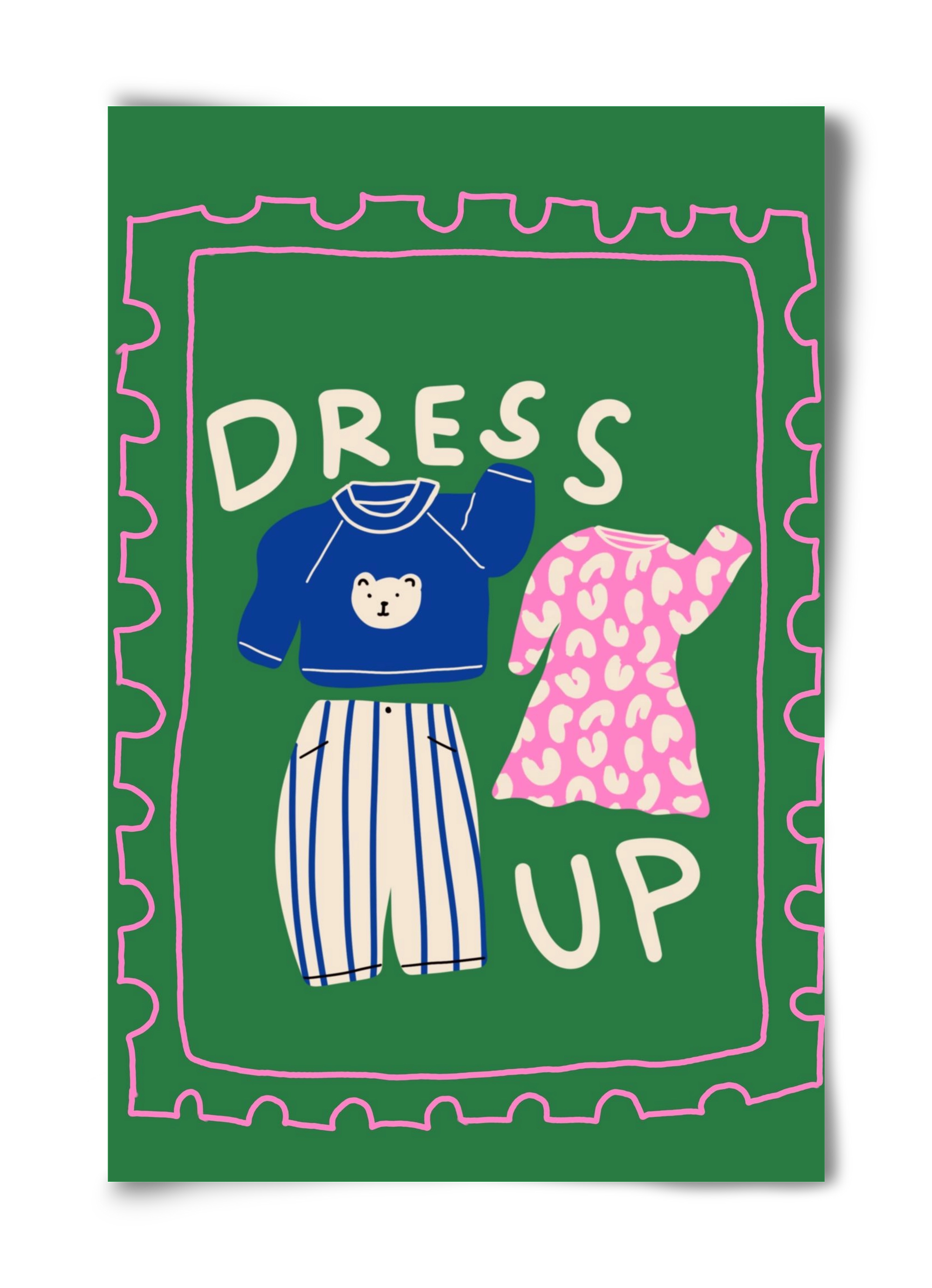 Dress Up, 40x60 cm, Keret nélkül