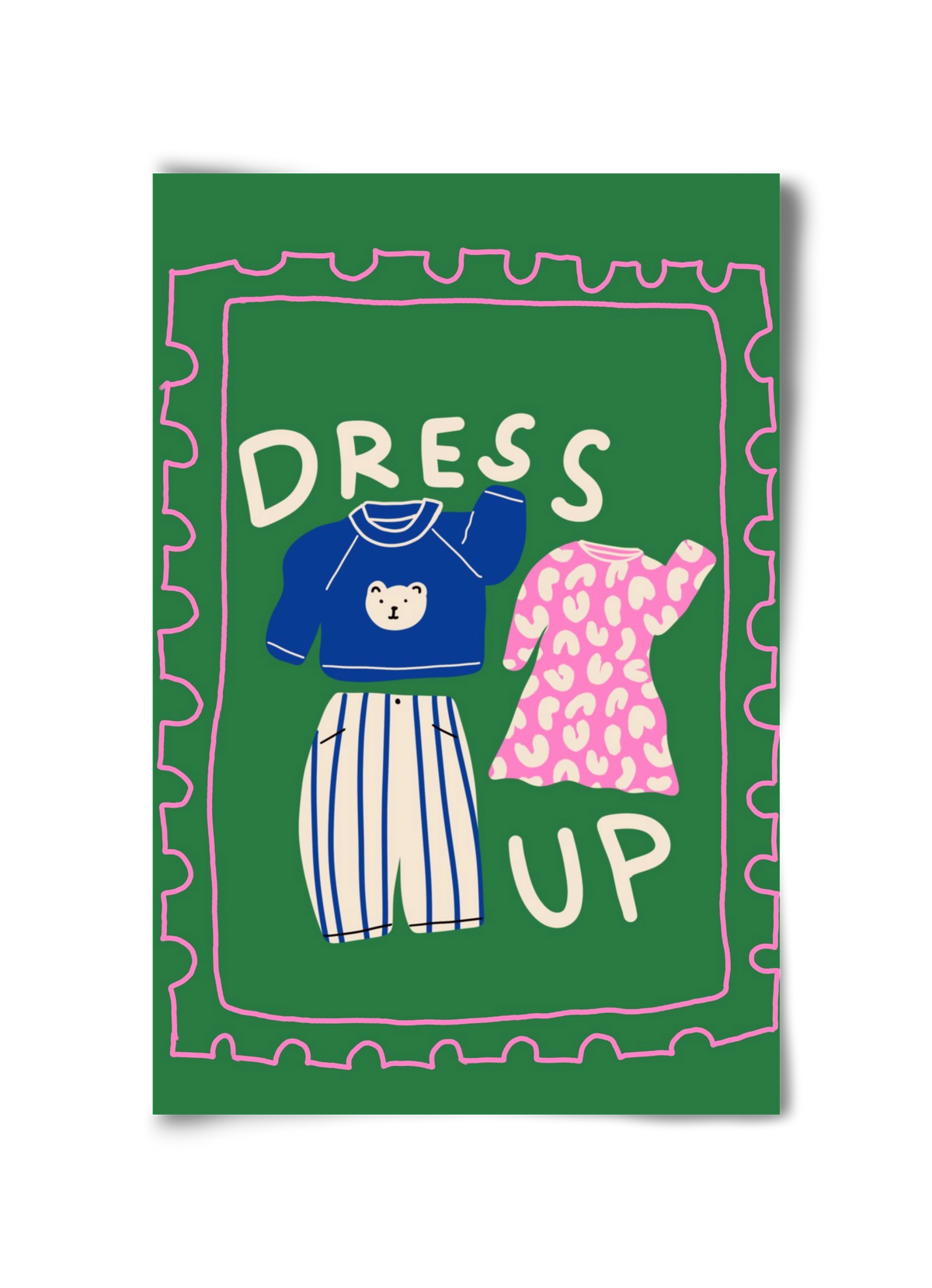 Dress Up, 30x45 cm, Keret nélkül