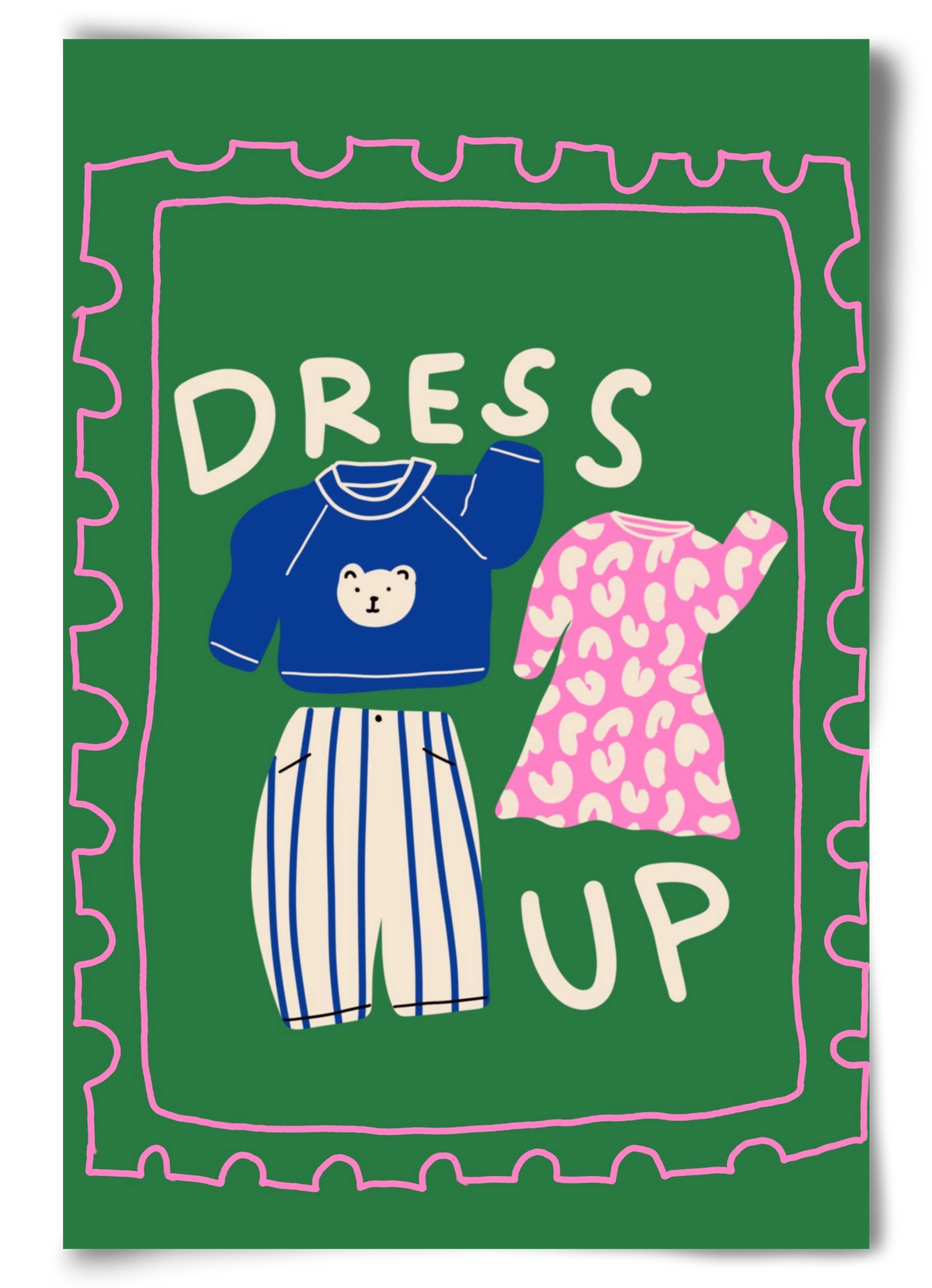 Dress Up, 60x90 cm, Keret nélkül