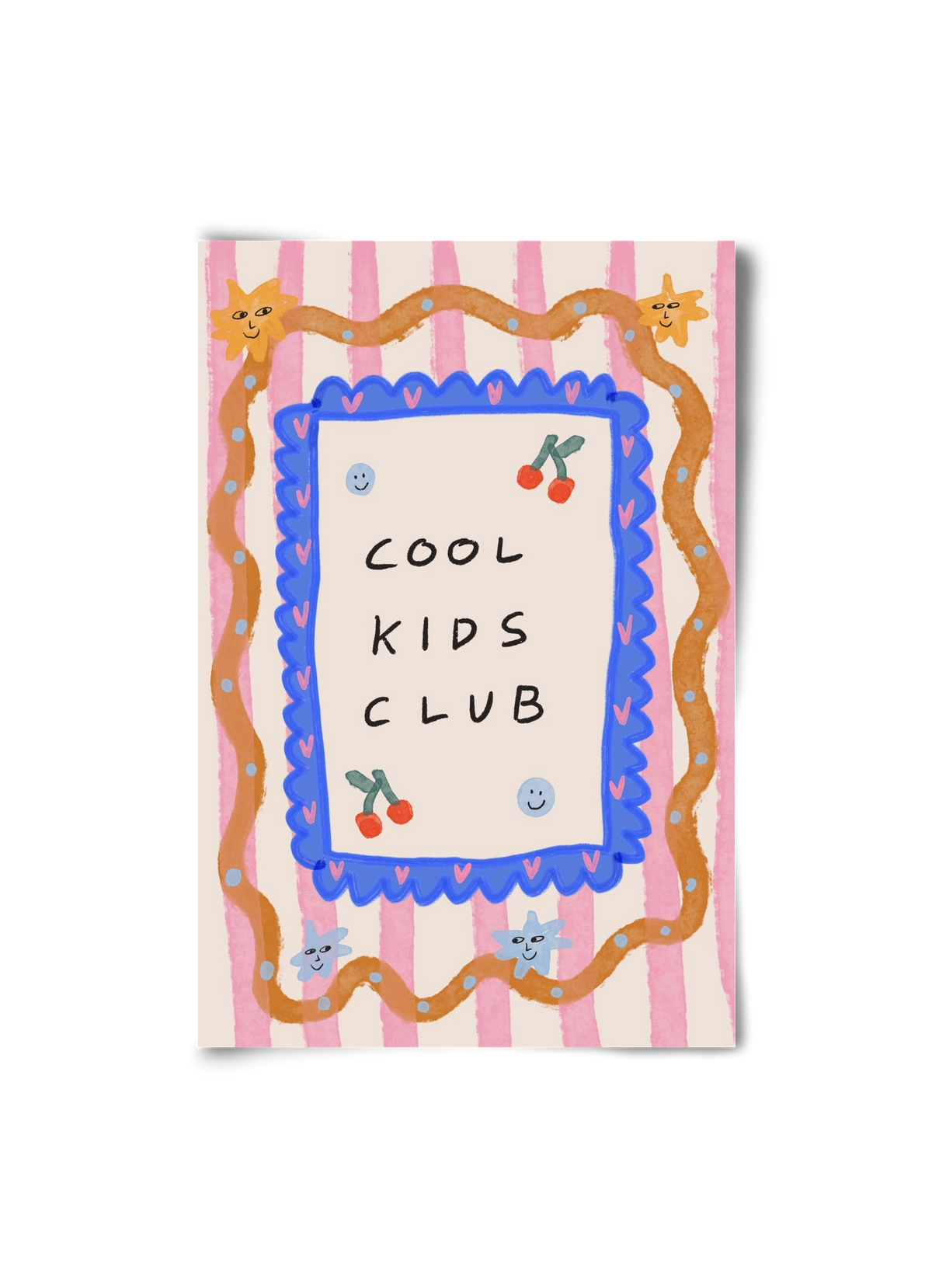 Cool Kids Club , 20x30 cm, Keret nélkül