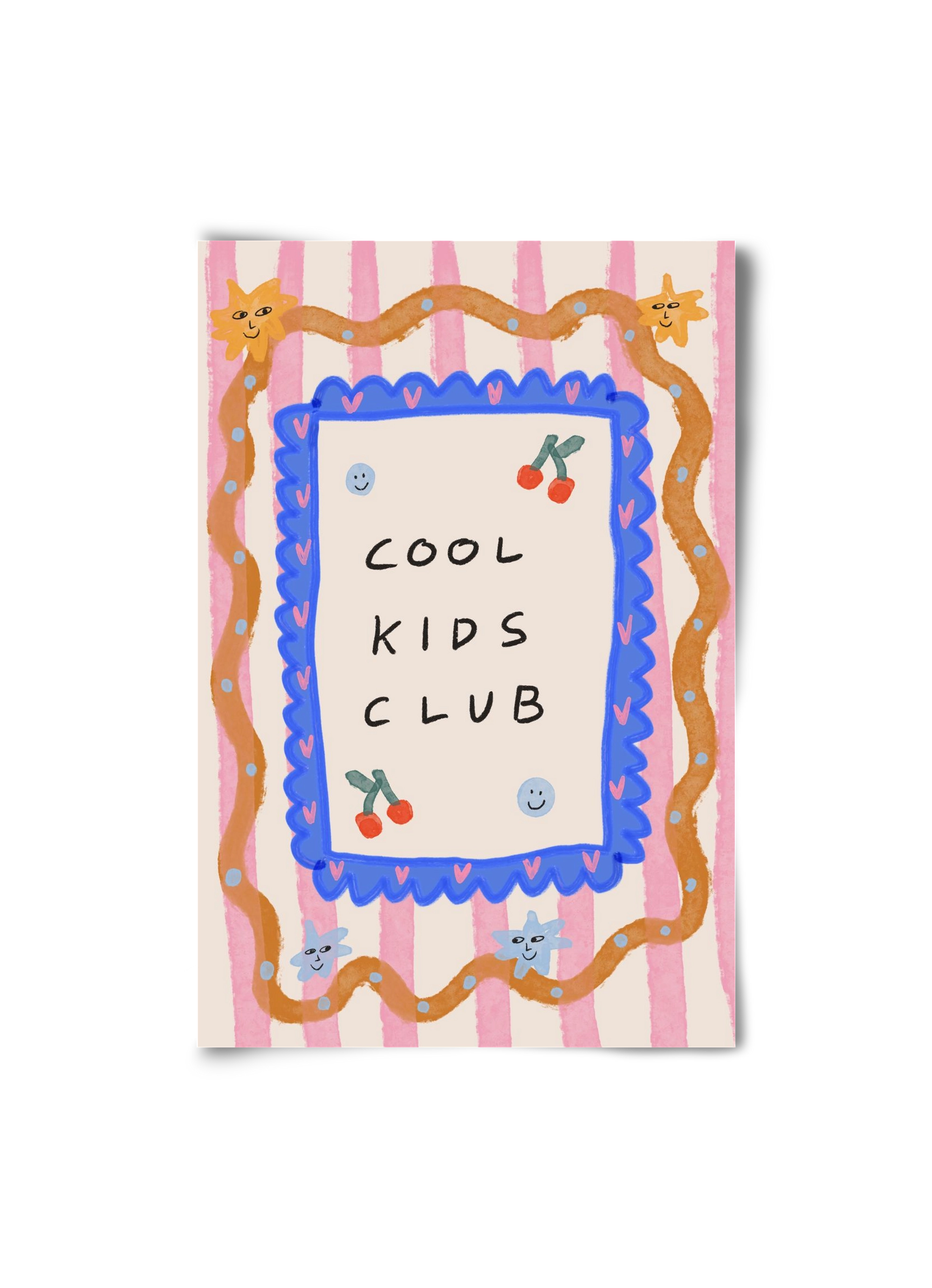 Cool Kids Club , 20x30 cm, Keret nélkül