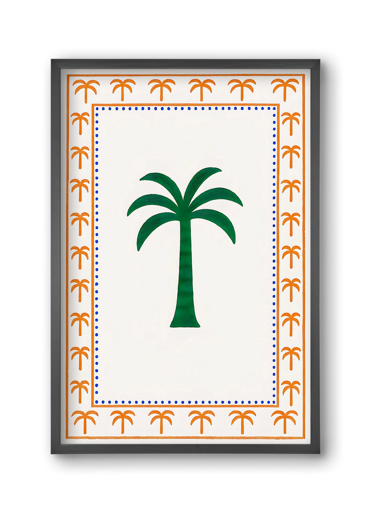 Palma collection 2 , 30x45 cm (30x45 cm), Fekete keret