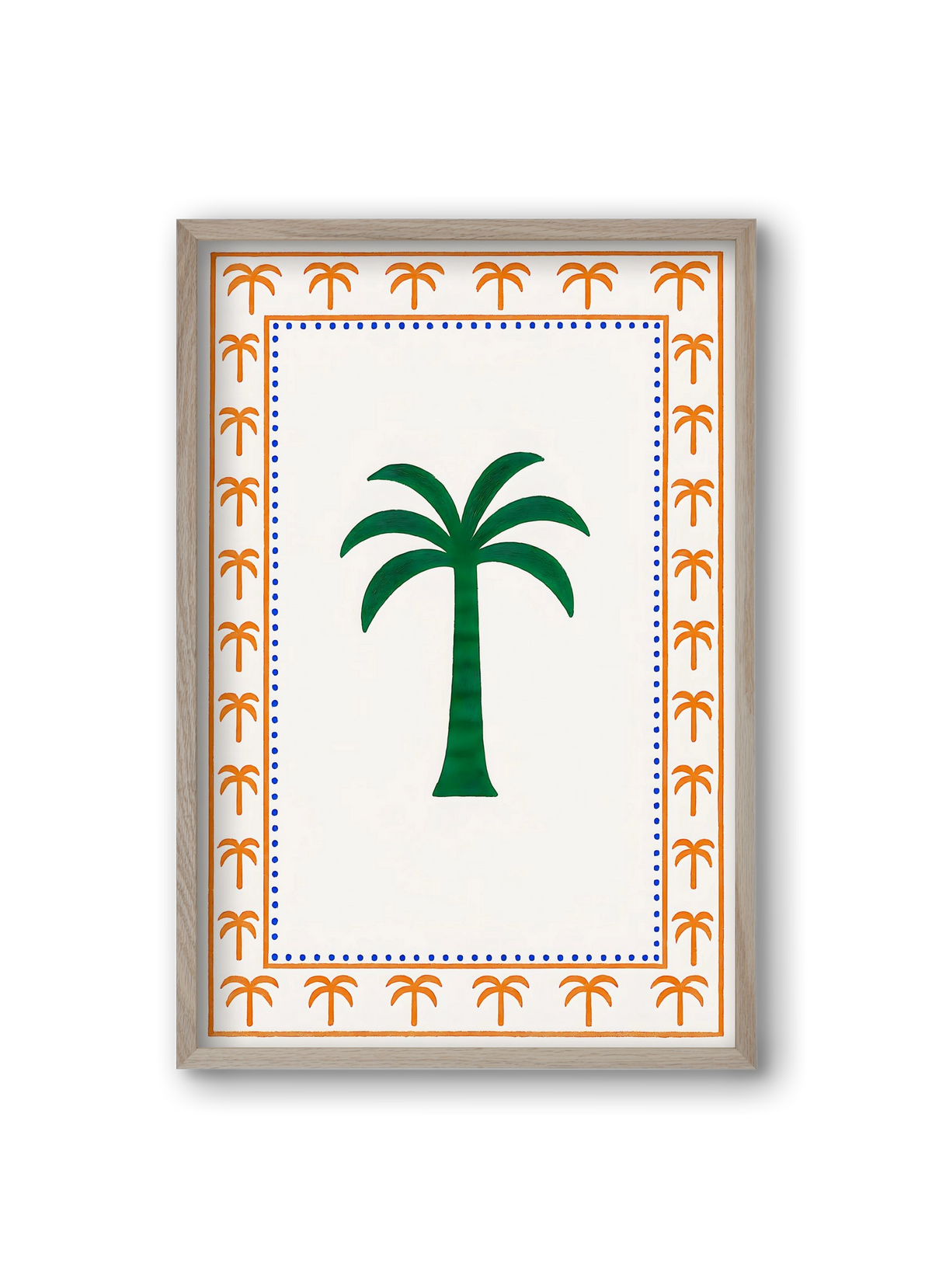 Palma collection 2 , 20x30 cm (20x30 cm), Tölgy keret