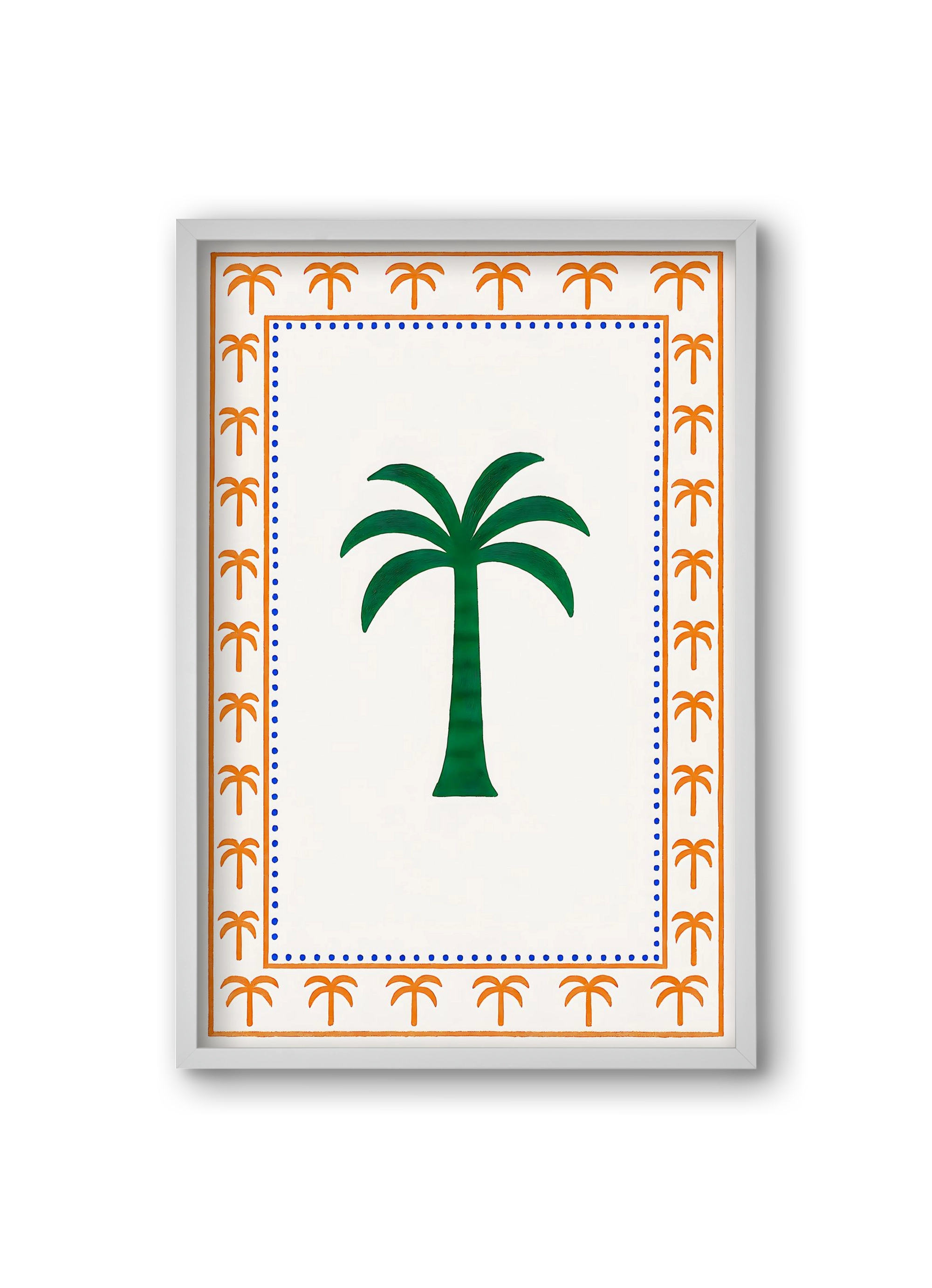 Palma collection 2 , 20x30 cm (20x30 cm), Fehér keret