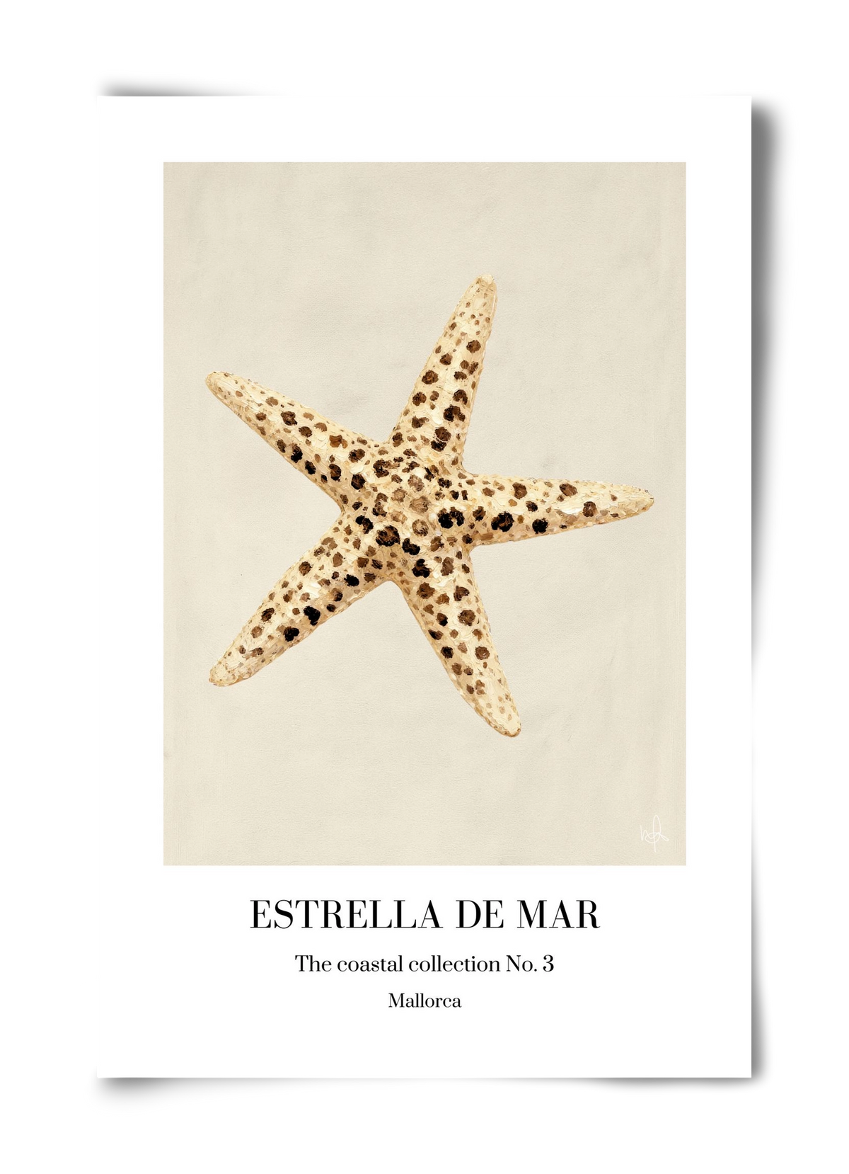 Estrella de mar, 40x60 cm, Keret nélkül