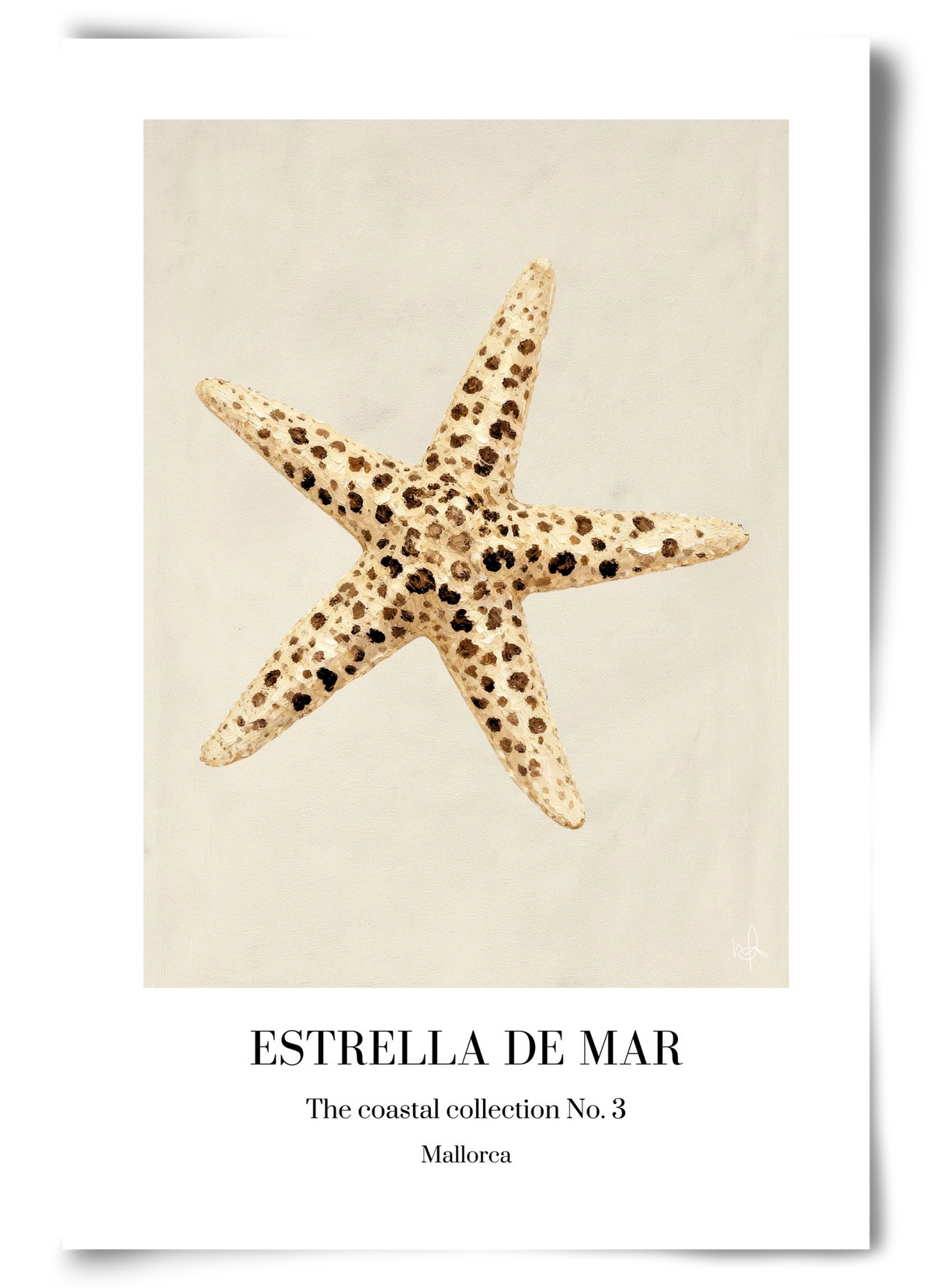 Estrella de mar, 60x90 cm, Keret nélkül
