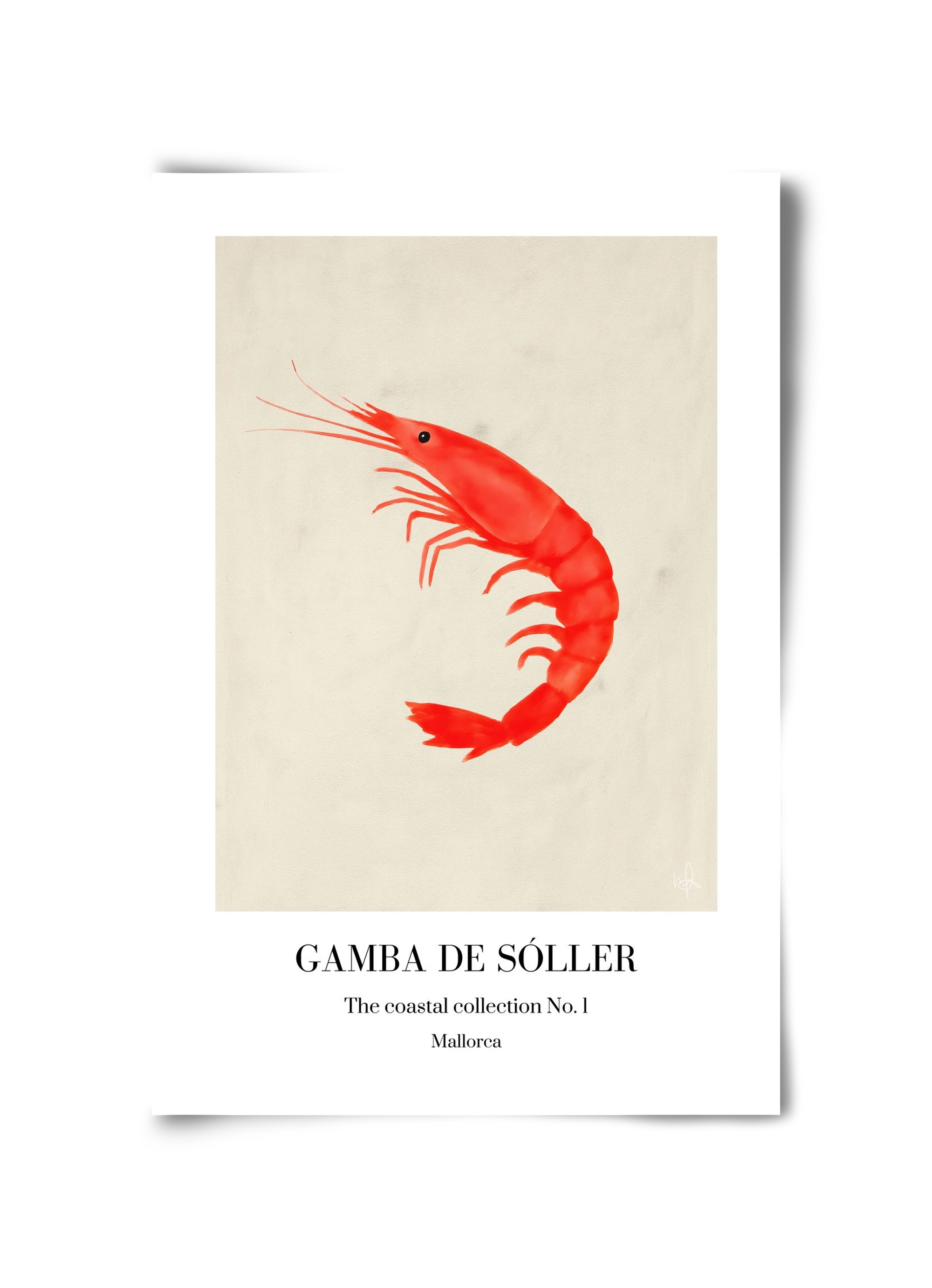 Gamba de soller, 30x45 cm, Keret nélkül