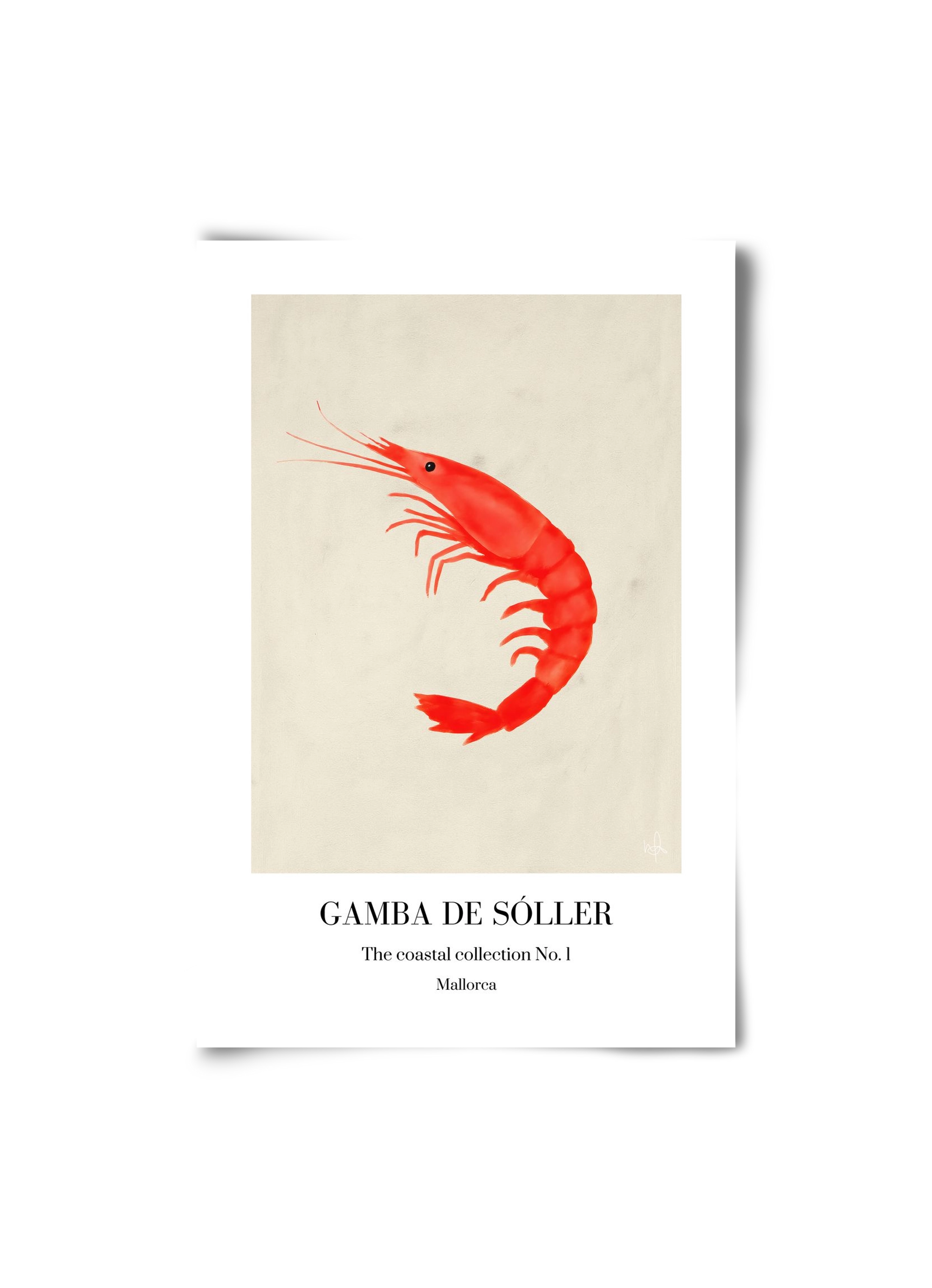 Gamba de soller, 20x30 cm, Keret nélkül