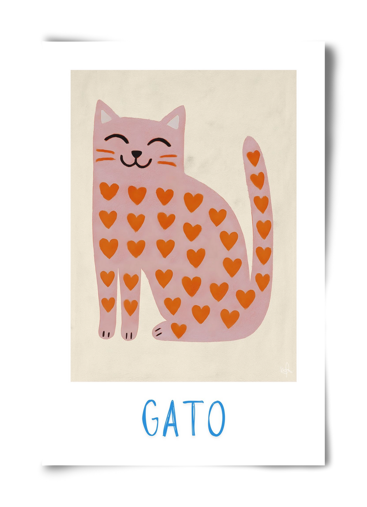 Gato , 40x60 cm, Keret nélkül