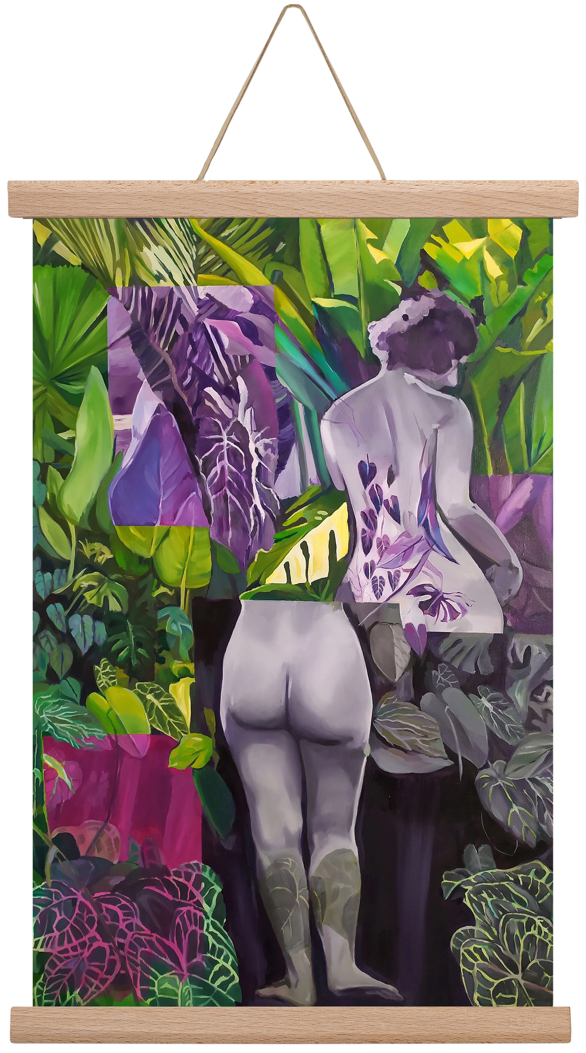 Growth, 30x45 cm (30x45 cm), Tölgy akasztó