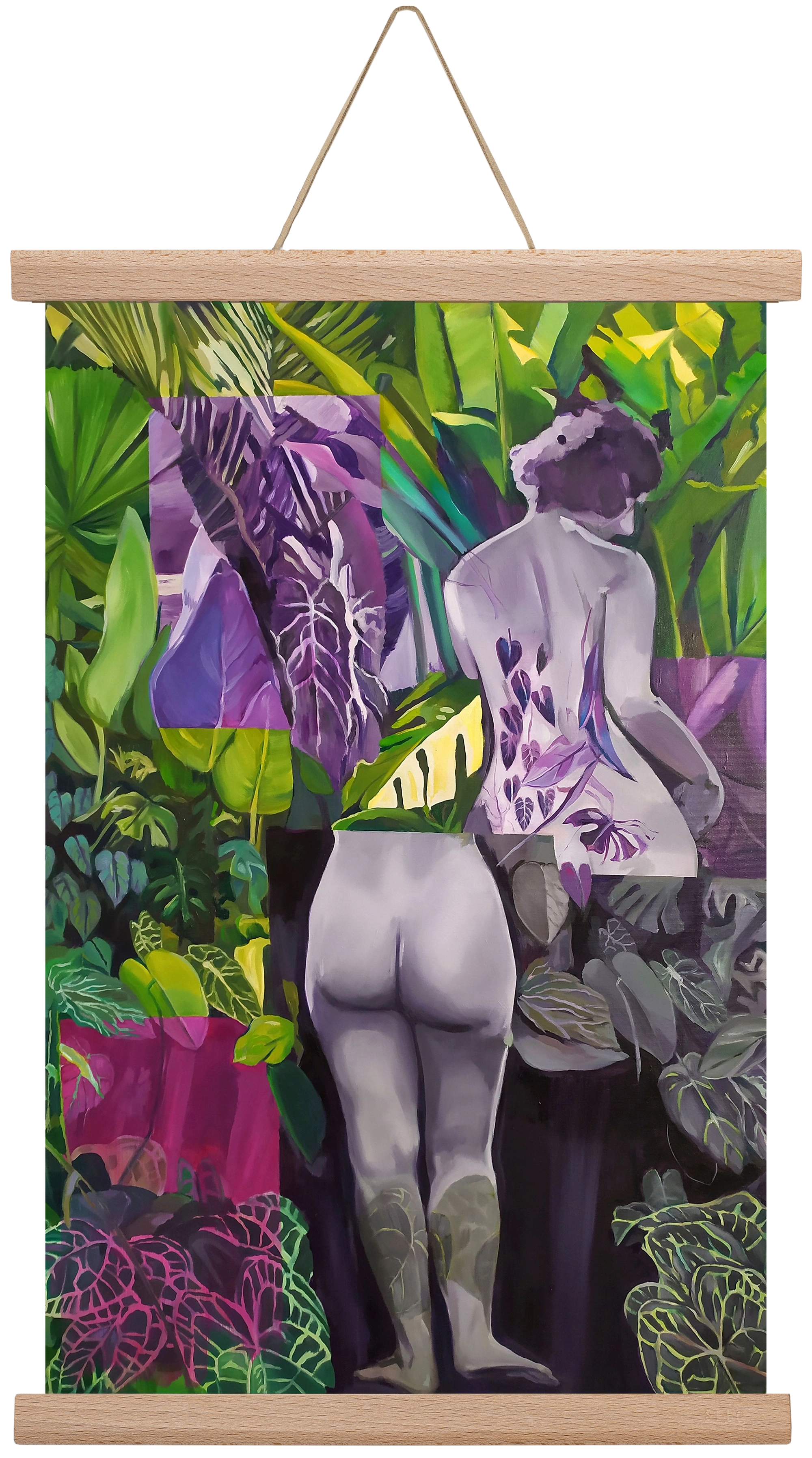 Growth, 30x45 cm (30x45 cm), Tölgy akasztó