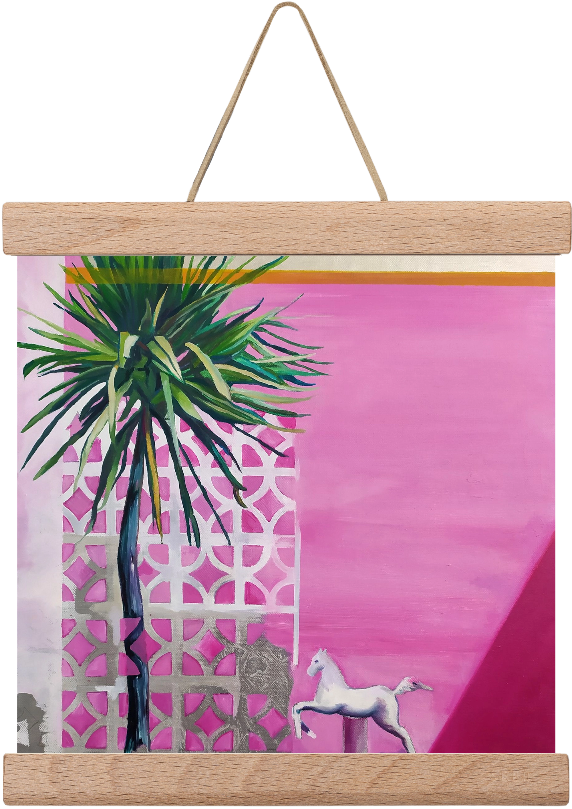 Breeze, 20x20 cm (20x20 cm), Tölgy akasztó