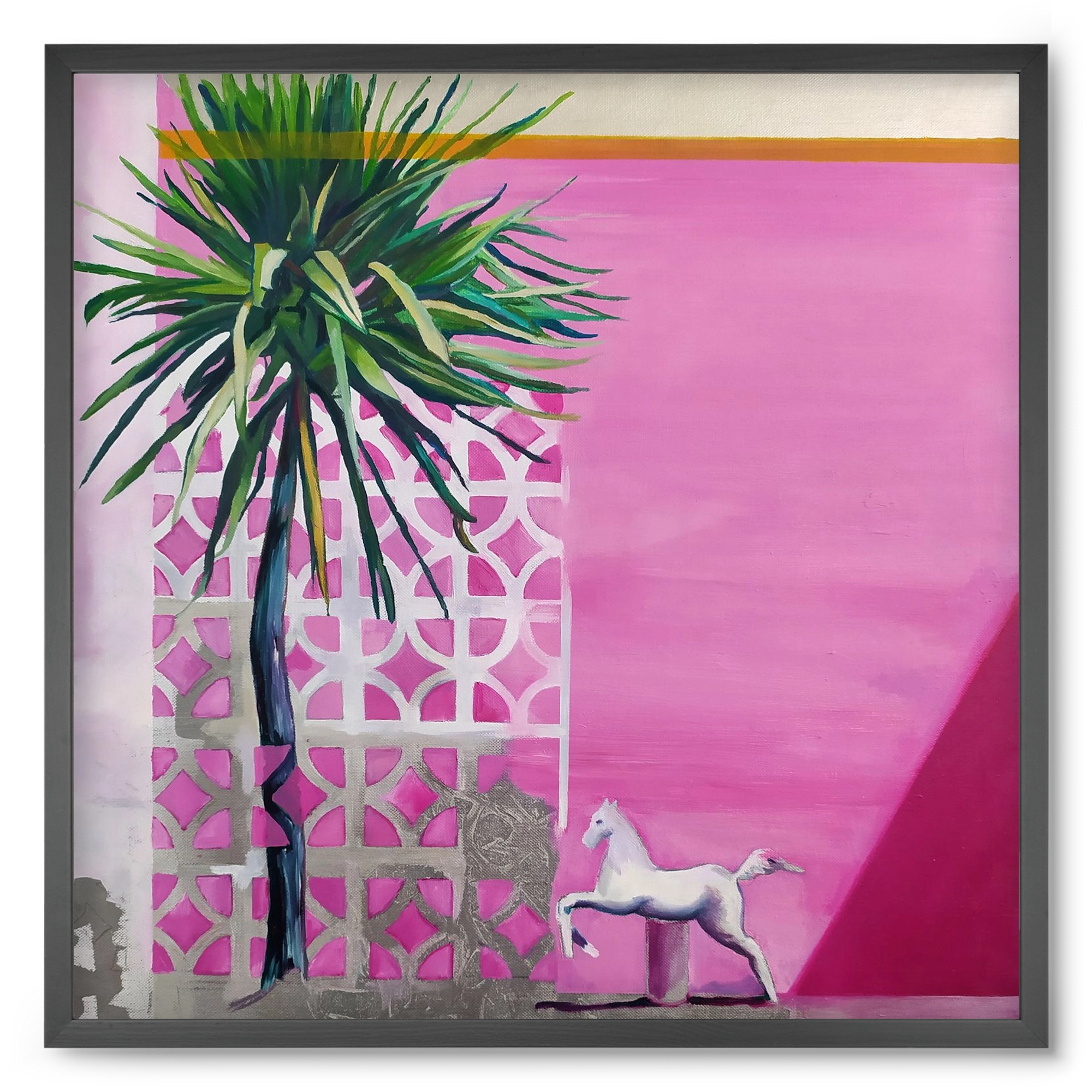 Breeze, 50x50 cm (50x50 cm), Fekete keret